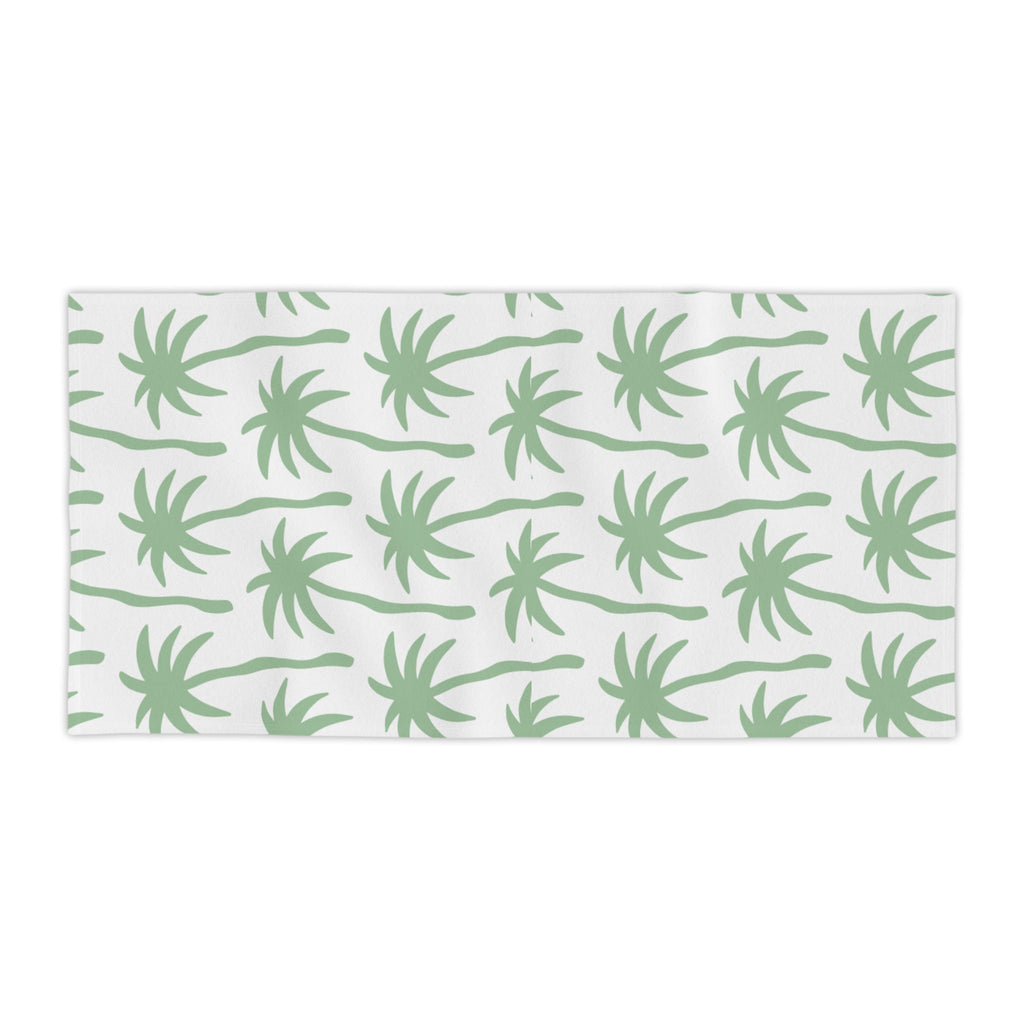 Tropical Palm Beach Towels, Summer Essentials, Poolside Must-Have, Vacation Gear, Gift for Beach Lovers