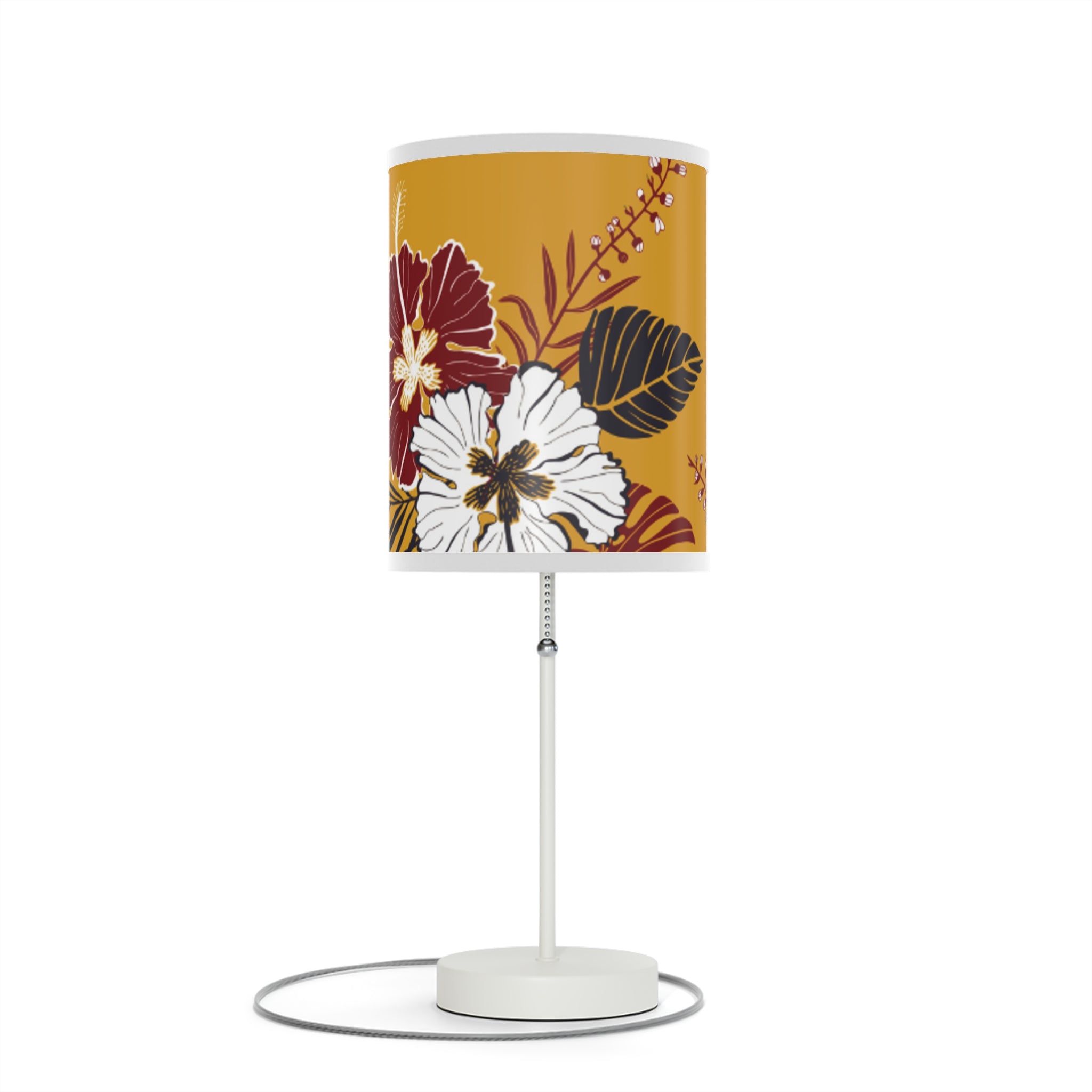 Floral Table Lamp | Chic Home Décor, Boho Lighting, Modern Decor, Bedroom Accent, Gift for Her