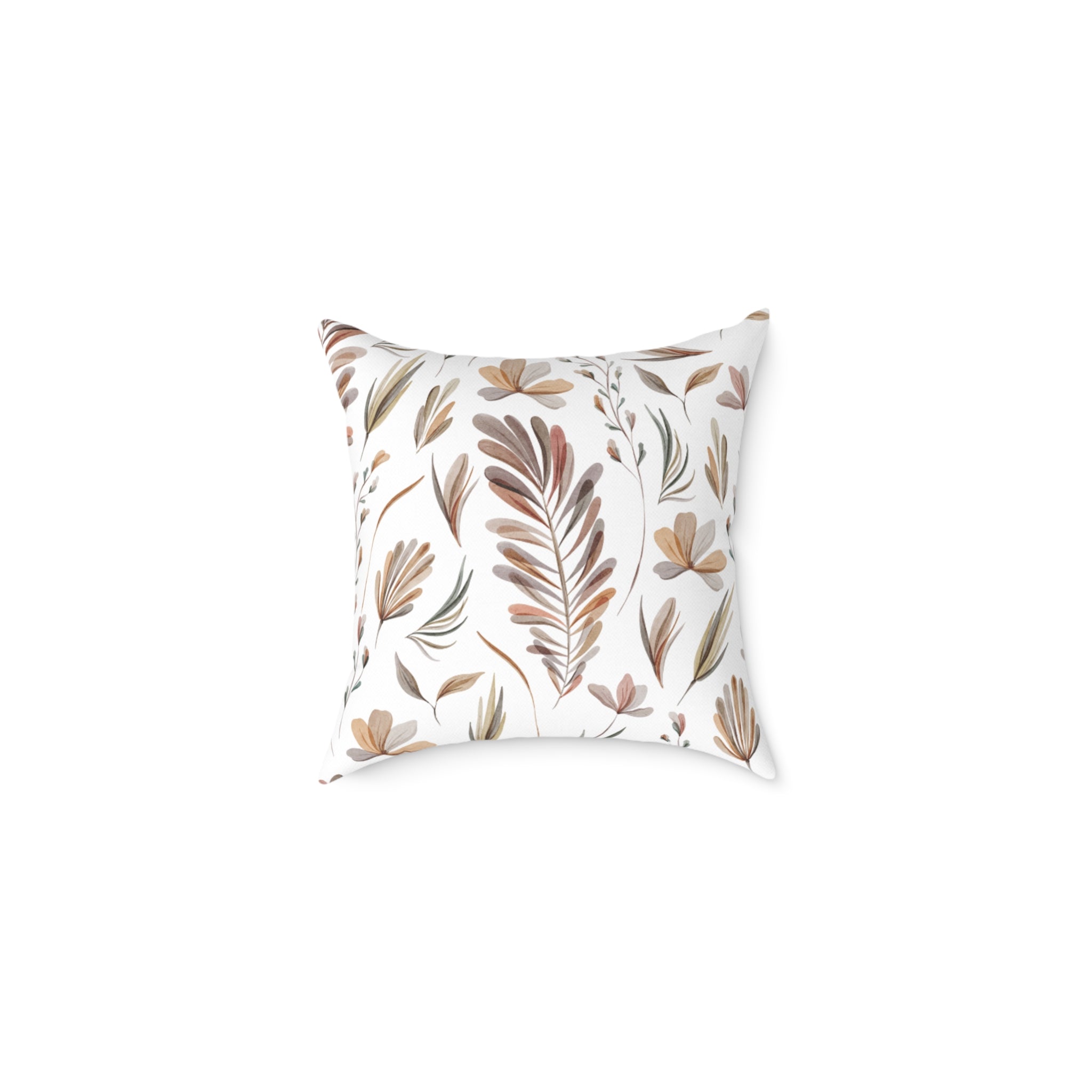 Botanical Square Pillow Cover - Cozy Floral Home Decor, Throw Pillow, Couch Cushion, Gift for Her, Housewarming, Mother’s Day
