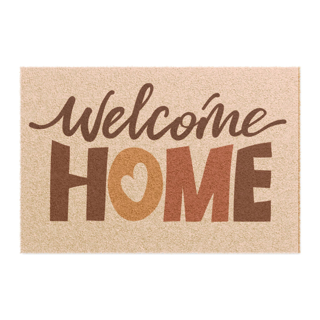 Welcome Home Doormat - Cozy Entry Rug for New Homeowners, Housewarming Gift, Outdoor or Indoor Welcome Mat, Rustic Decor, Personalized [...]