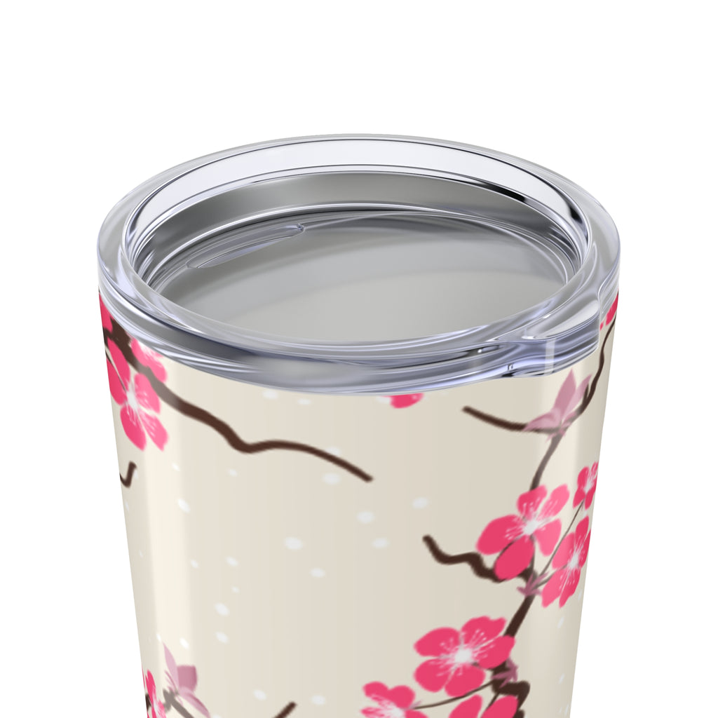 Blossom Floral Tumbler | 20oz Travel Mug for Hot & Cold Drinks | Perfect Gift for Spring, Nature Lovers, Housewarming