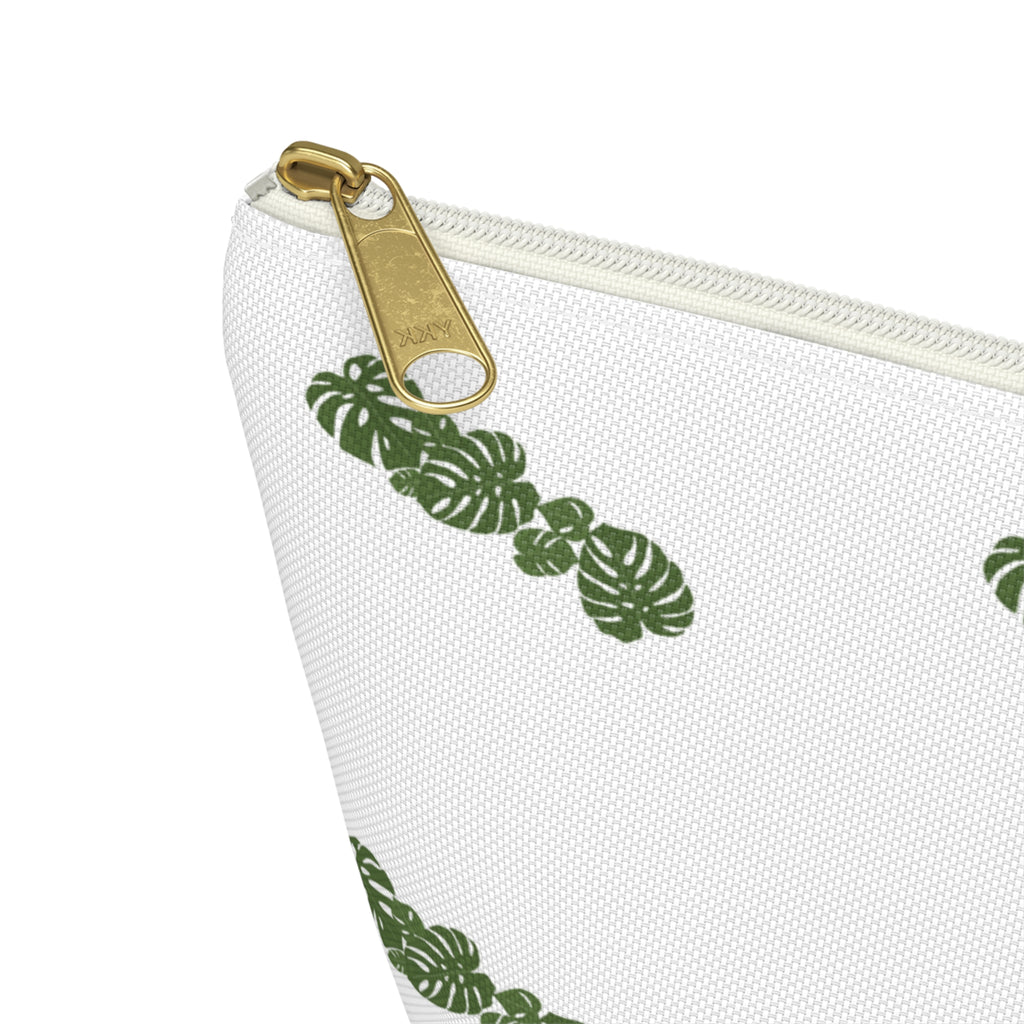 Botanical Accessory Pouch | Eco-Friendly Makeup Bag, Travel Organizer, Gift for Plant Lovers, Flower Power, Greenery Trend