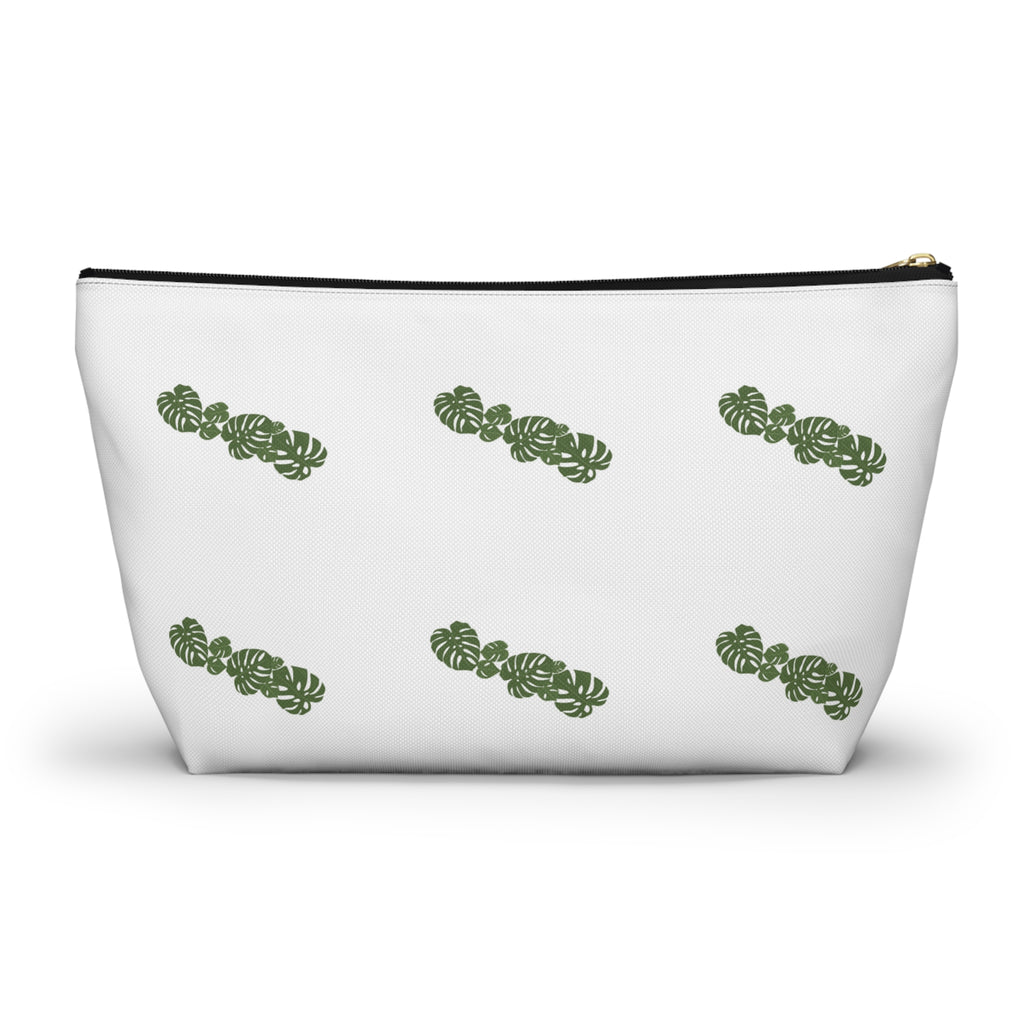 Botanical Accessory Pouch | Eco-Friendly Makeup Bag, Travel Organizer, Gift for Plant Lovers, Flower Power, Greenery Trend