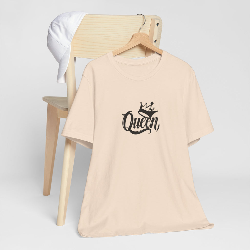 Queen Graphic Tee, Stylish Unisex T-Shirt, Perfect Gift for Her, Casual Wear, Birthday Present, Queen Crown Design