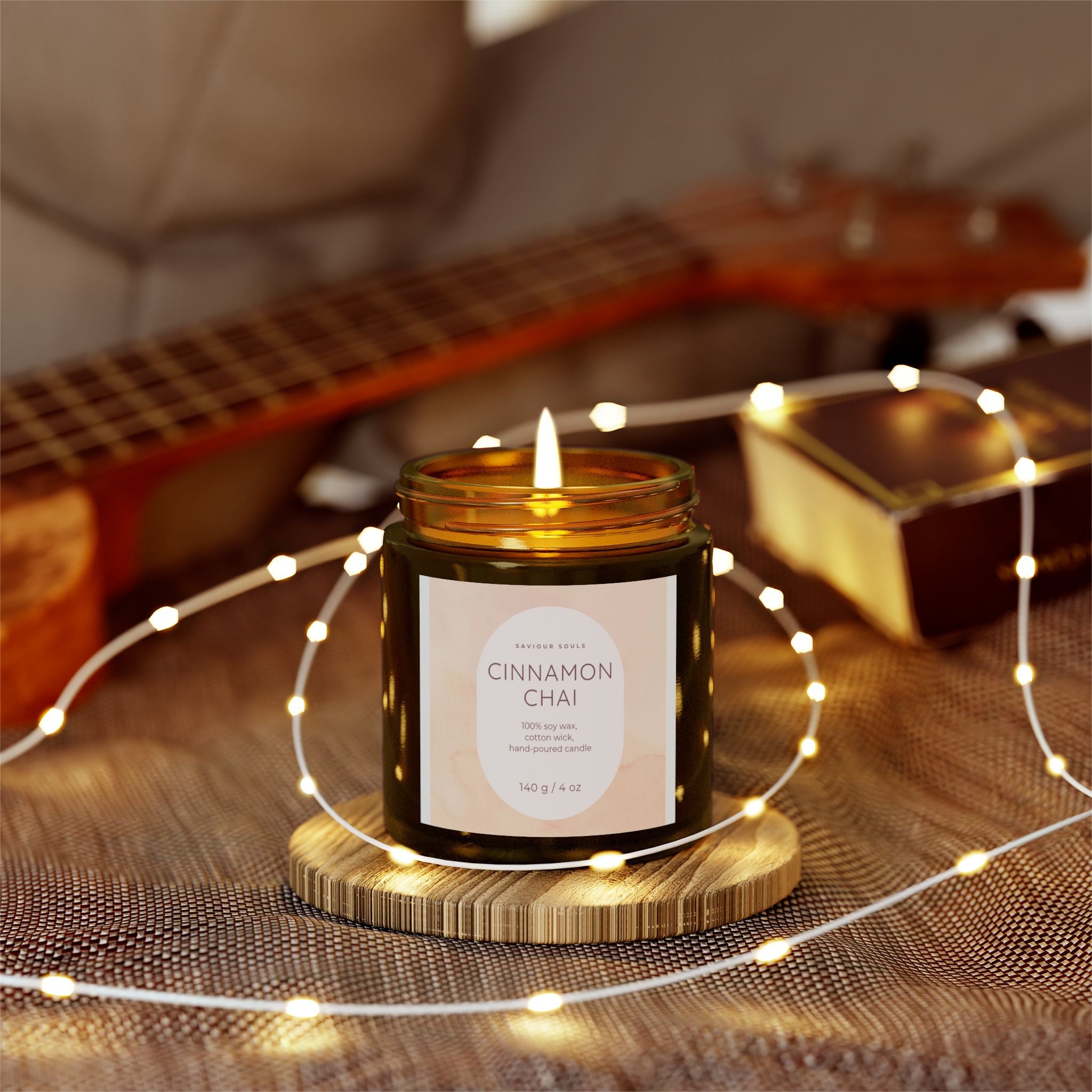 Coconut Apricot Scented Candles, Cozy Home Decor, Aromatherapy Gift, Holiday Celebration, Mindfulness Candle