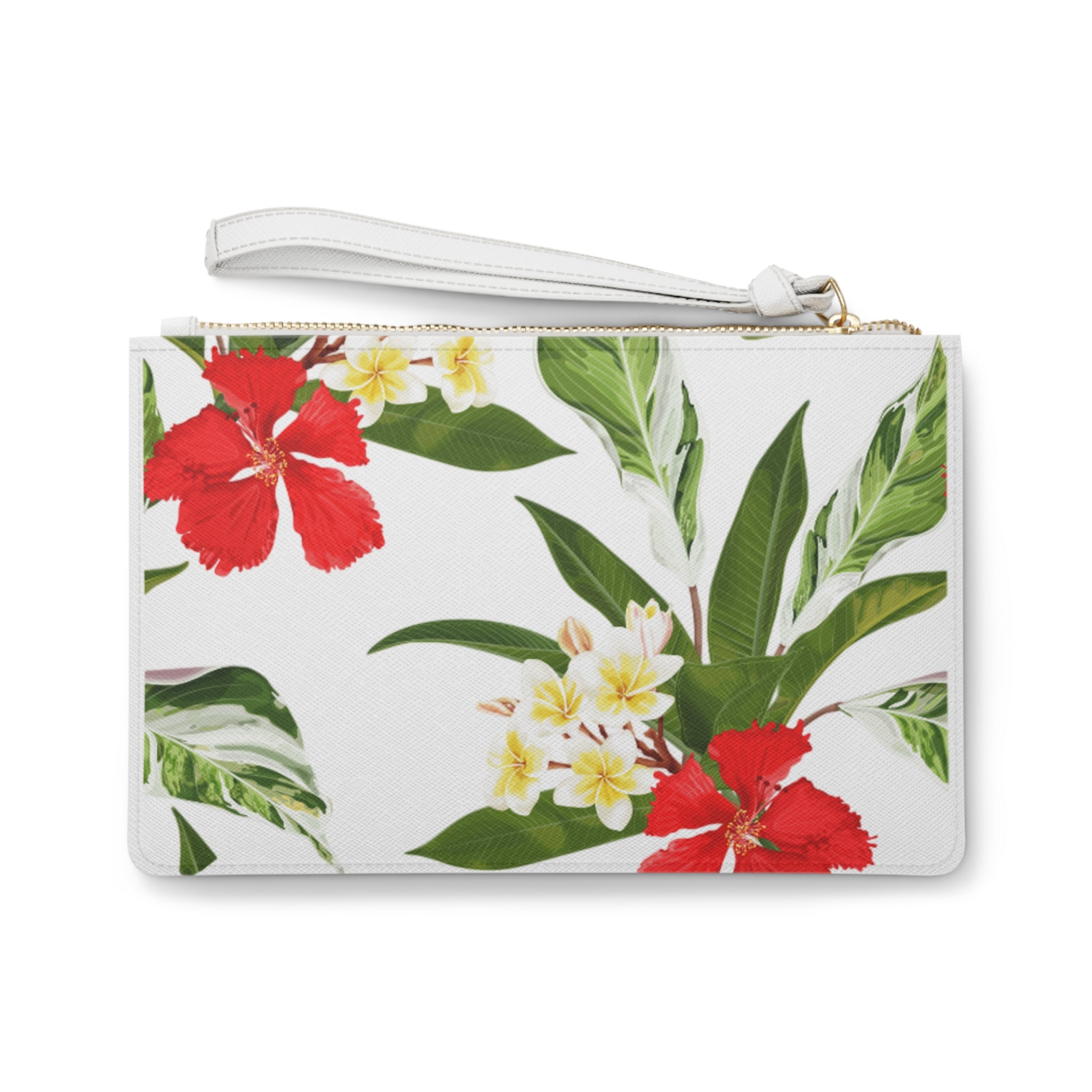 Tropical Floral Clutch Bag for Stylish Outings, Perfect Gift for Women, Summer Accessories, Date Nights, Travel Essentials