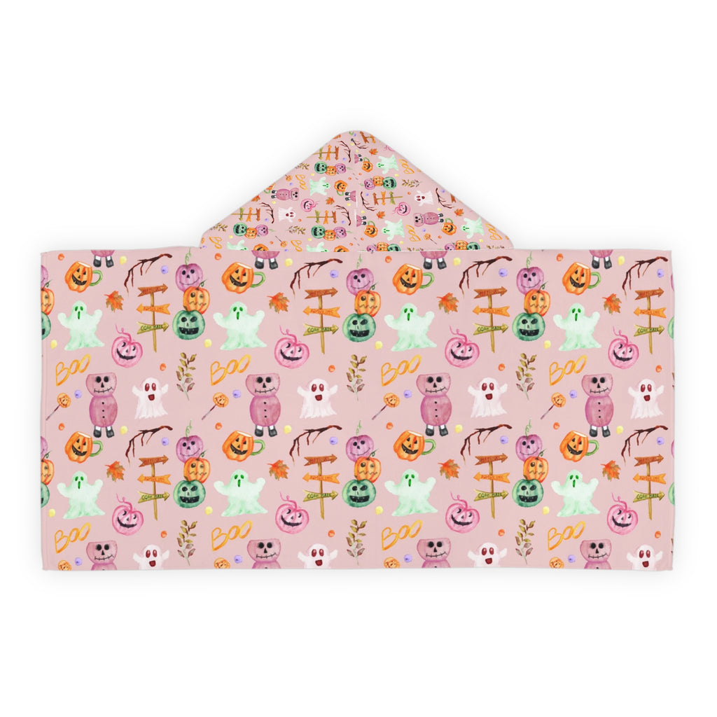 Youth Hooded Towel for Kids, Cute Halloween Bath Towel, Cozy Kids' Towel with Animal and Pumpkin Design, Perfect Gift for Halloween, [...]