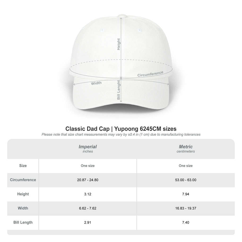 Classic Dad Cap - Stylish Cotton Hat, Unisex Gift for Father’s Day, Everyday Wear, Casual Outing, Trendy Accessories