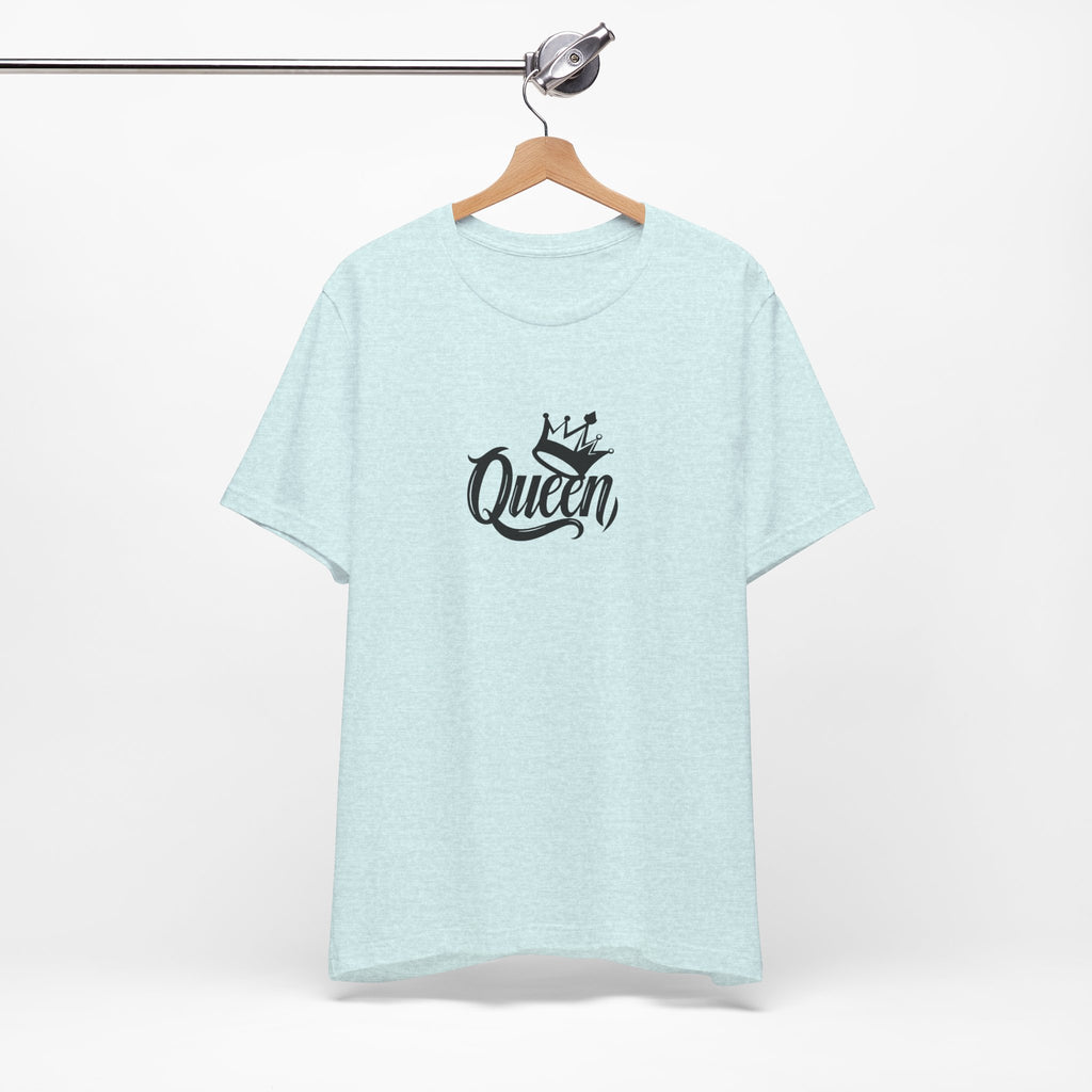 Queen Graphic Tee, Stylish Unisex T-Shirt, Perfect Gift for Her, Casual Wear, Birthday Present, Queen Crown Design