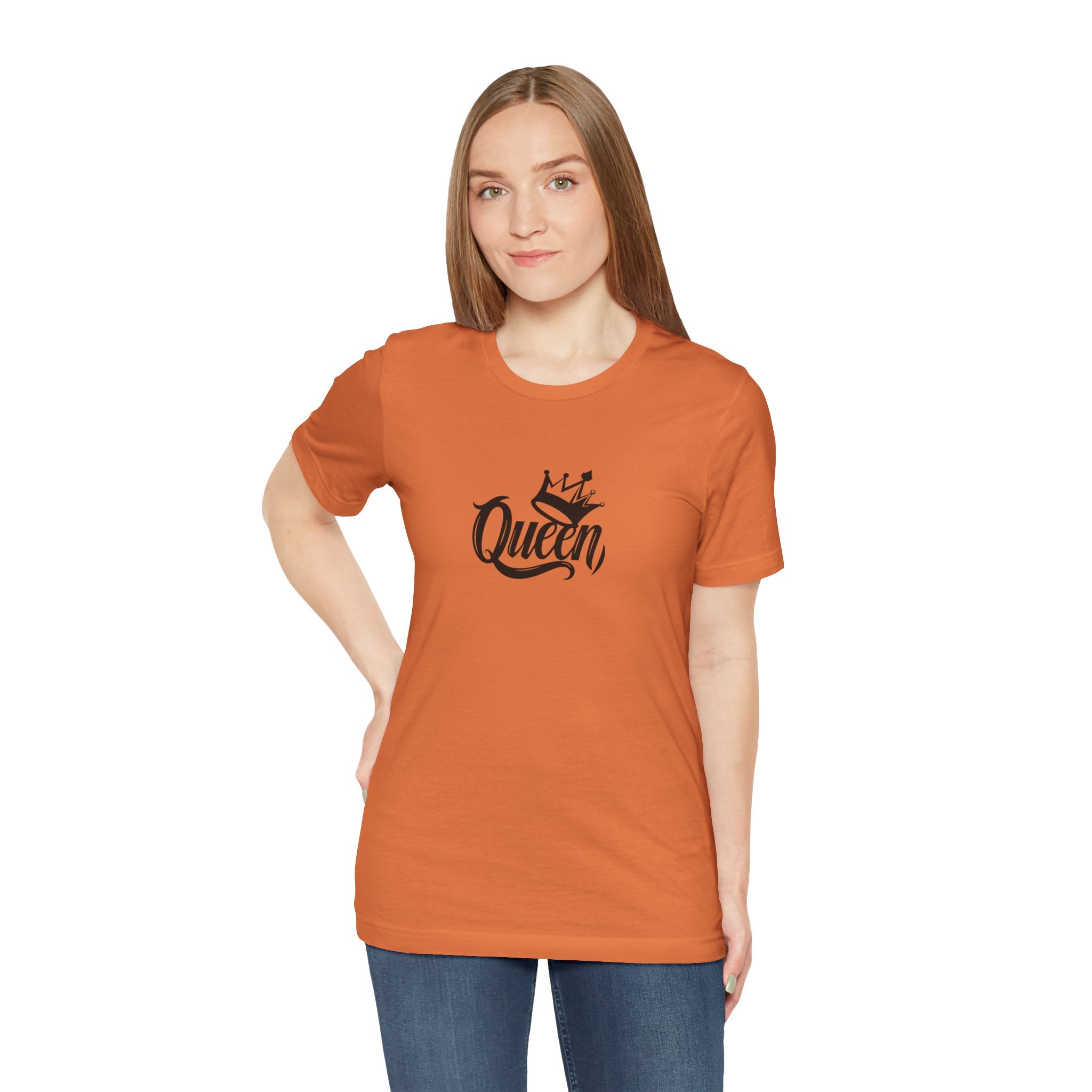 Queen Graphic Tee, Stylish Unisex T-Shirt, Perfect Gift for Her, Casual Wear, Birthday Present, Queen Crown Design