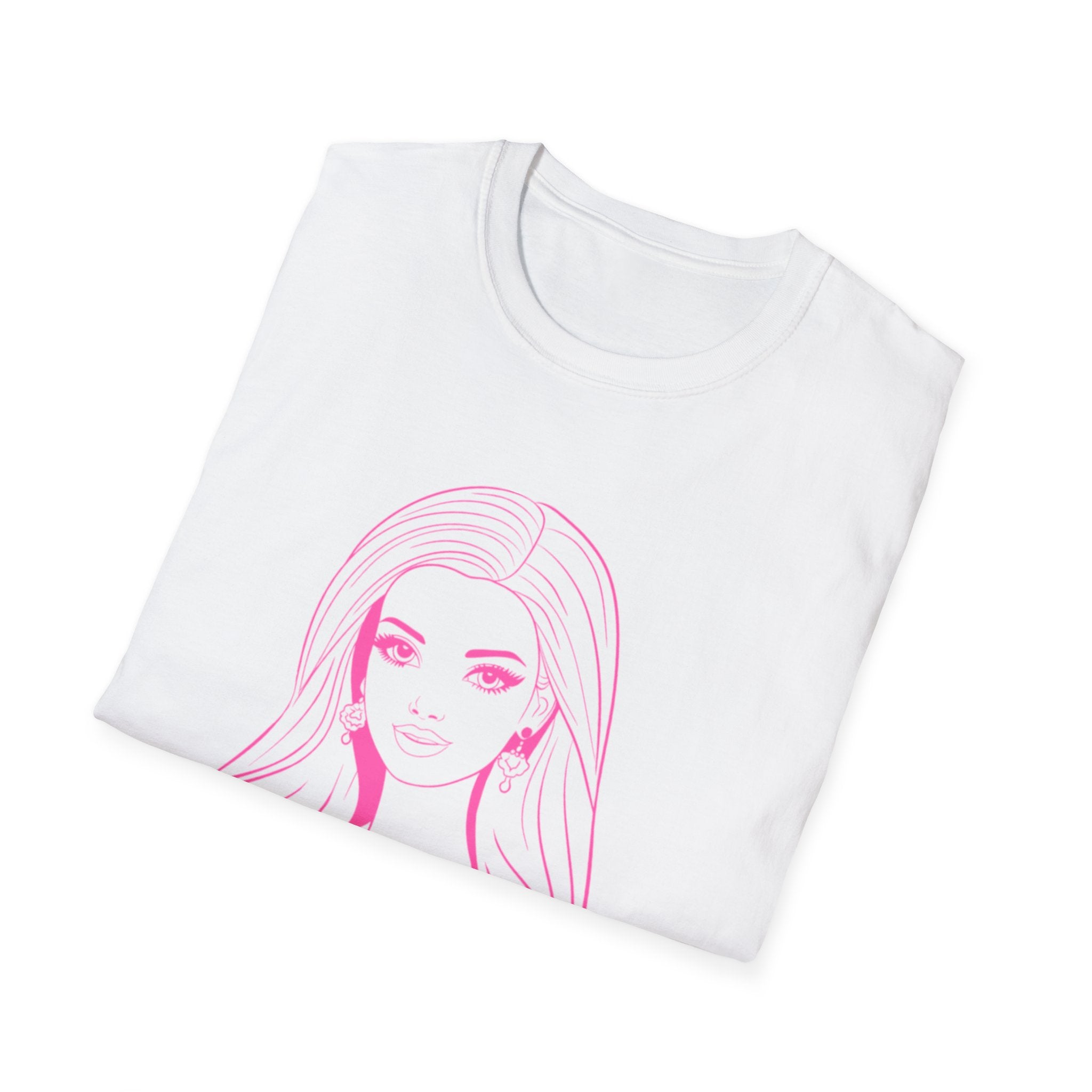 Barbie Inspired Unisex Softstyle T-Shirt | Cute Cartoon Tee for Casual Wear, Birthday Gift, Retro Fashion, Barbie Party, Trendy [...]