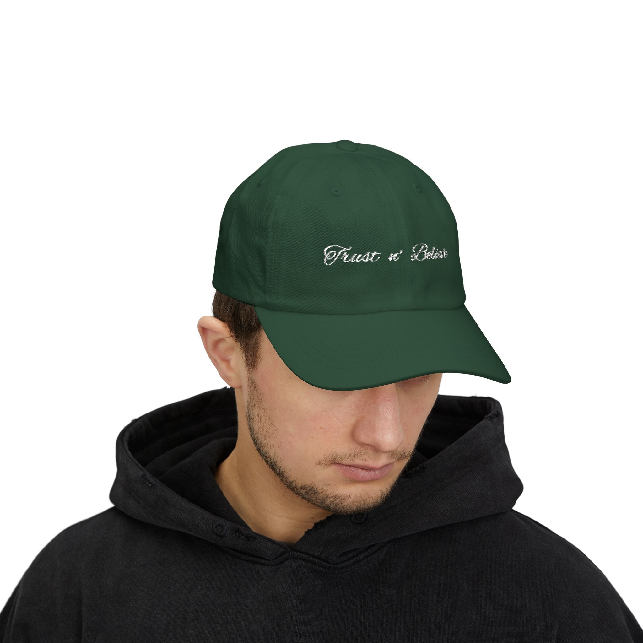 Trust n' Believe Camo Dad Cap - Casual Vintage Hat, Father's Day Gift, Outdoor Gear, Unisex Fashion, Adjustable Headwear