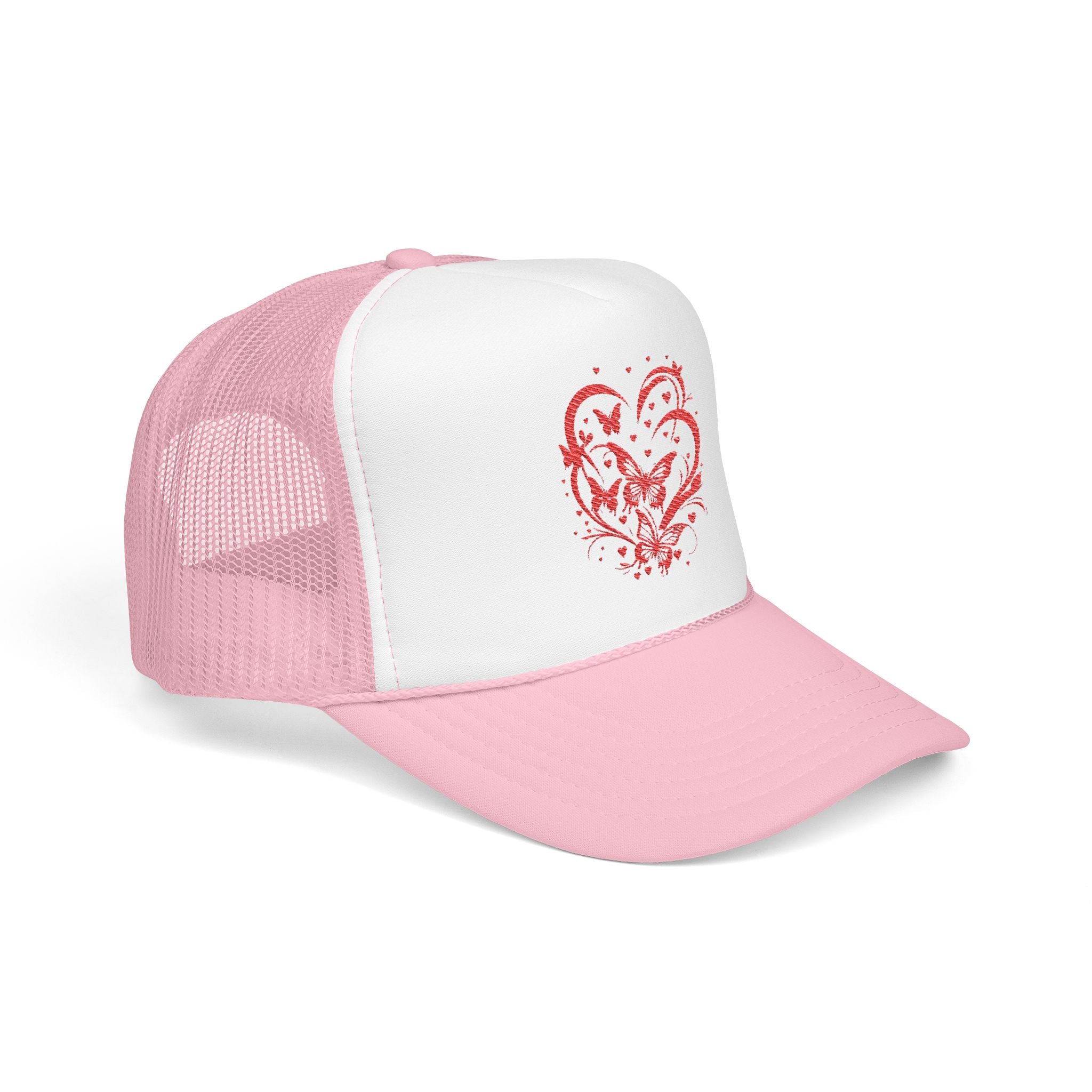 Embroidered Foam Trucker Hat, Trendy Caps, Casual Hat for Summer, Outdoor Activities, Gift for Him/Her, Holiday Essentials