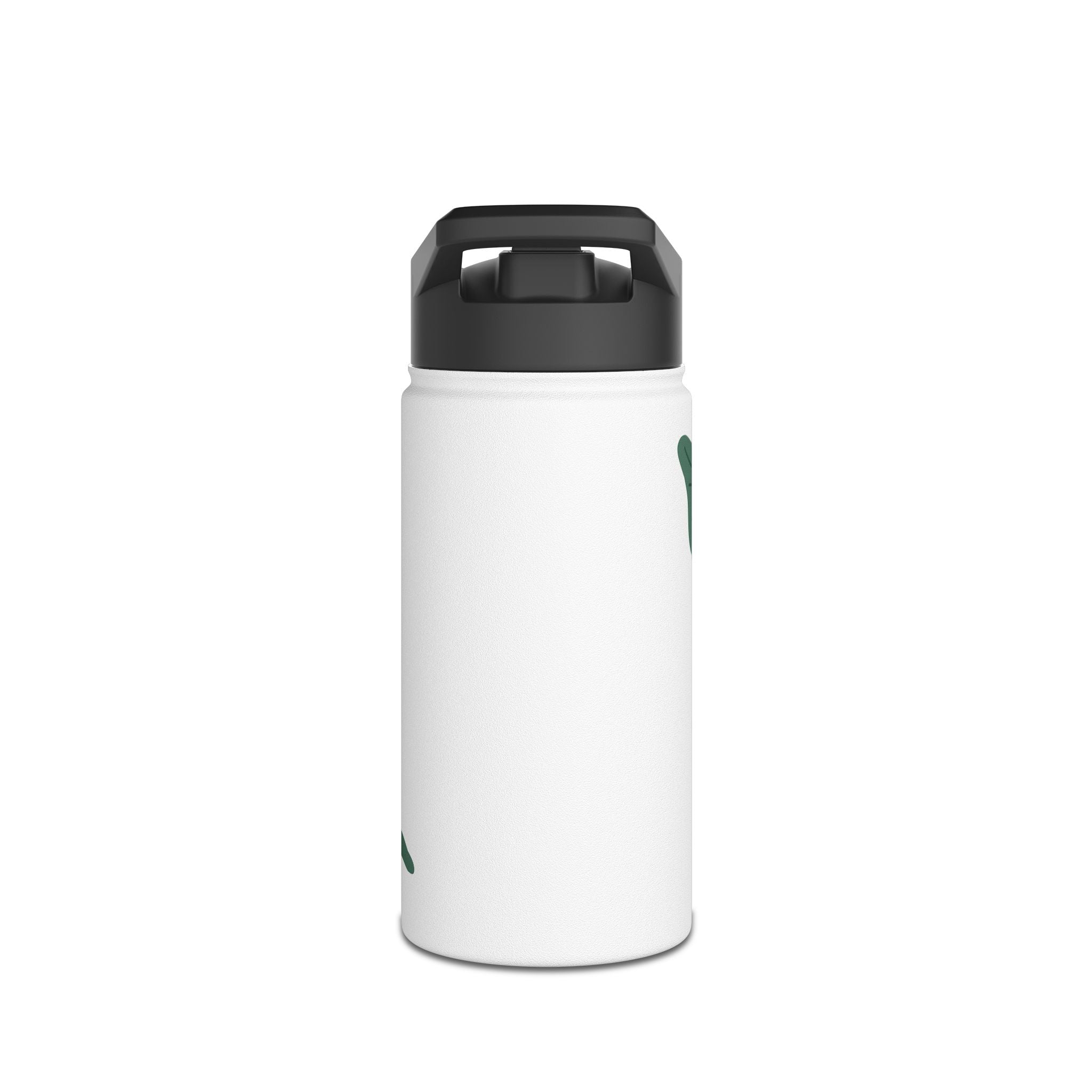 Water Bottle, Standard Lid, Tropical Island Design - Stainless Steel, Reusable, Eco-Friendly, Leakproof, Outdoor Travel Mug