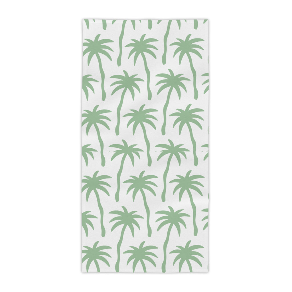 Tropical Palm Beach Towels, Summer Essentials, Poolside Must-Have, Vacation Gear, Gift for Beach Lovers