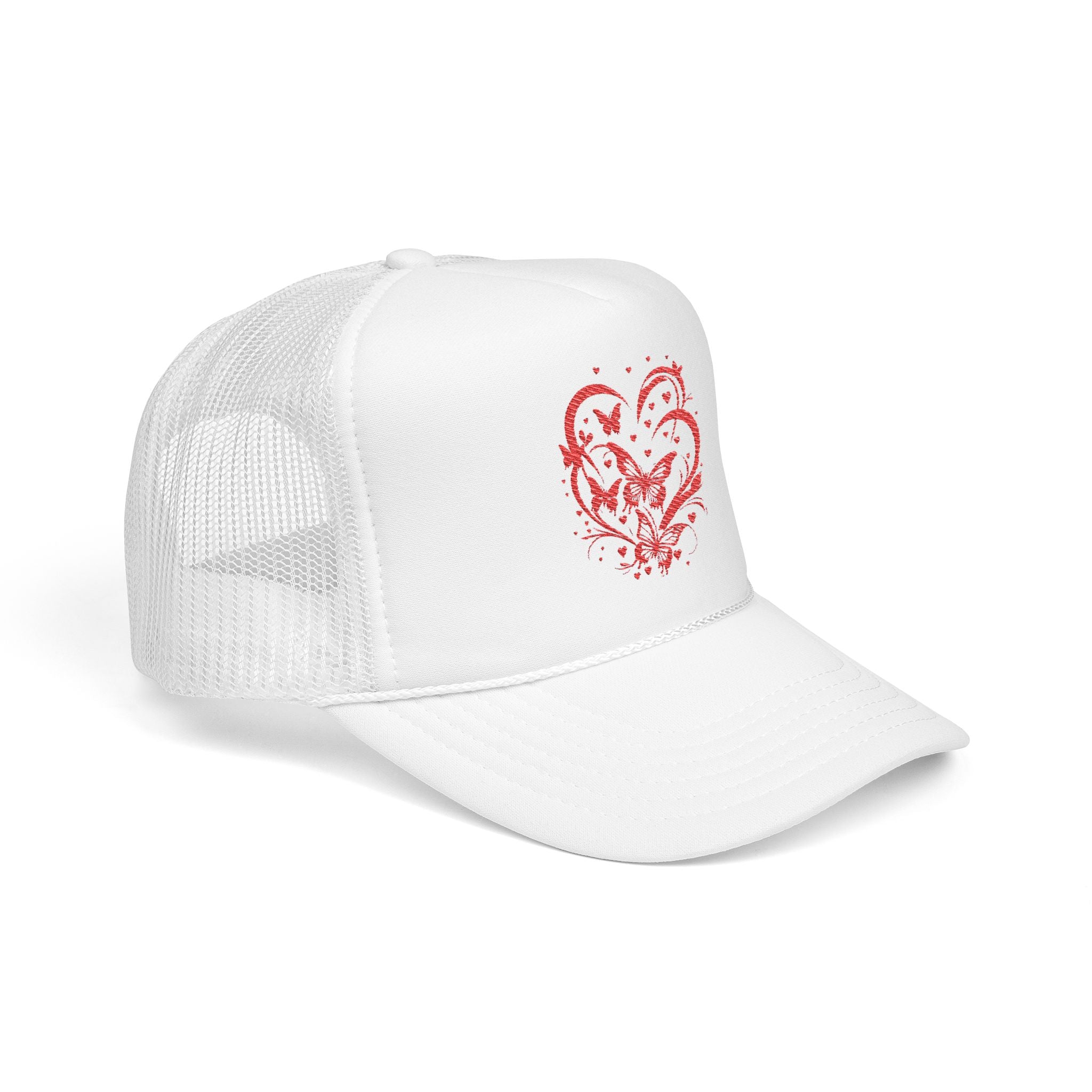 Embroidered Foam Trucker Hat, Trendy Caps, Casual Hat for Summer, Outdoor Activities, Gift for Him/Her, Holiday Essentials