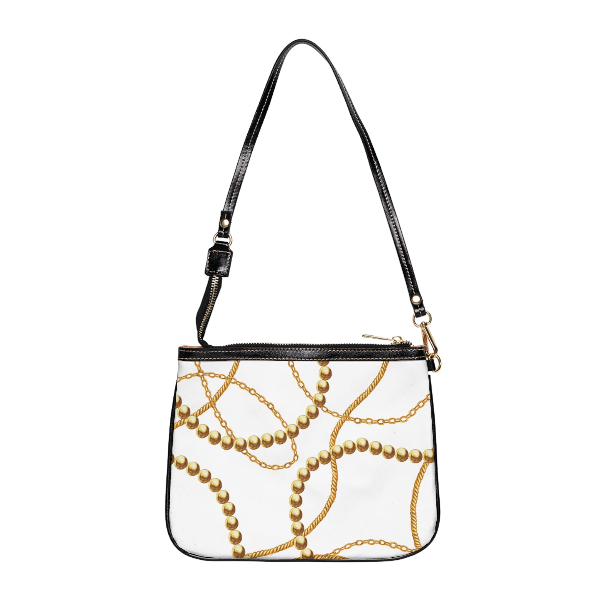 Chic Small Shoulder Bag with Gold Chain Design, Stylish Crossbody Purse, Fashion Accessory for Everyday Use, Perfect Gift for Her, [...]