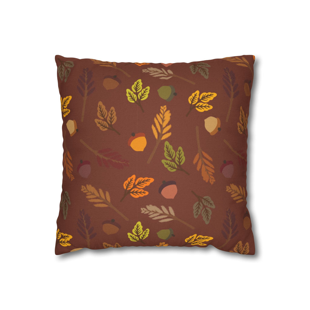 Autumn-Inspired Decorative Pillowcase, Cozy Home Decor, Fall Cushion Cover, Harvest-Themed Pillow