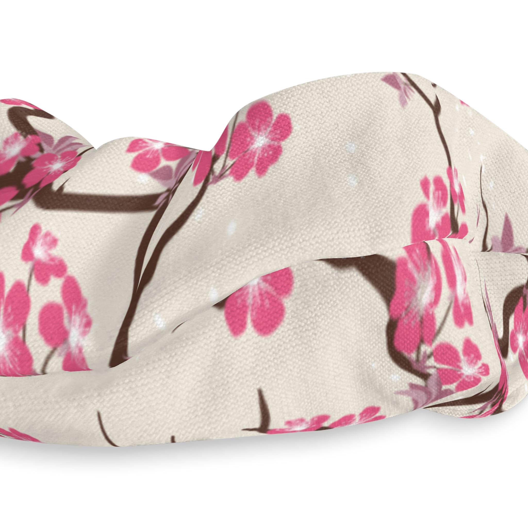 Cherry blossom floral Scrunchie Hair Accessory, Cute Hair Tie, Spring Fashion, Gift for Her, Everyday Use, Hair Accessories