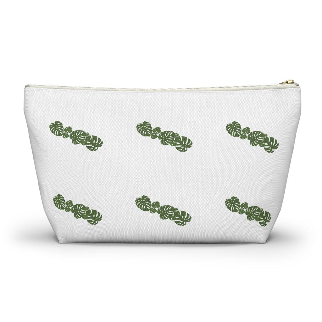 Botanical Accessory Pouch | Eco-Friendly Makeup Bag, Travel Organizer, Gift for Plant Lovers, Flower Power, Greenery Trend