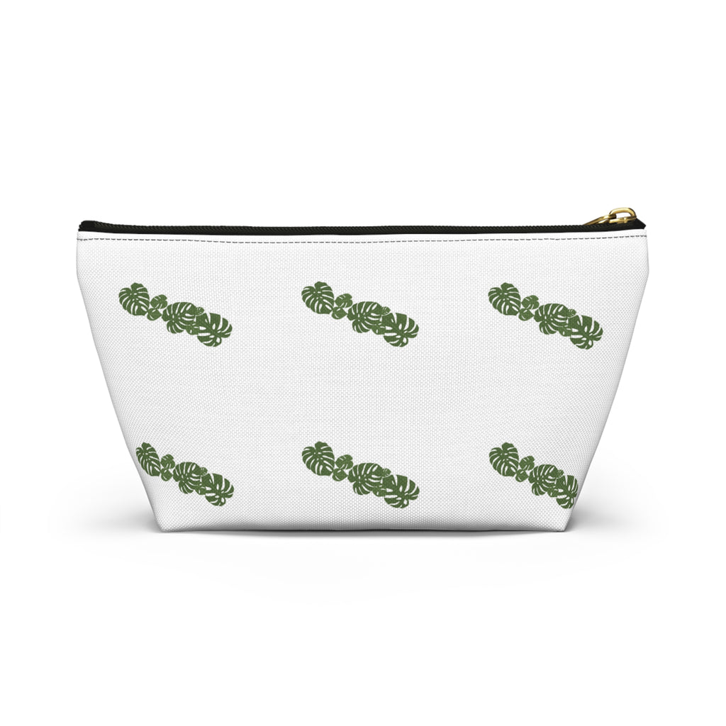 Botanical Accessory Pouch | Eco-Friendly Makeup Bag, Travel Organizer, Gift for Plant Lovers, Flower Power, Greenery Trend