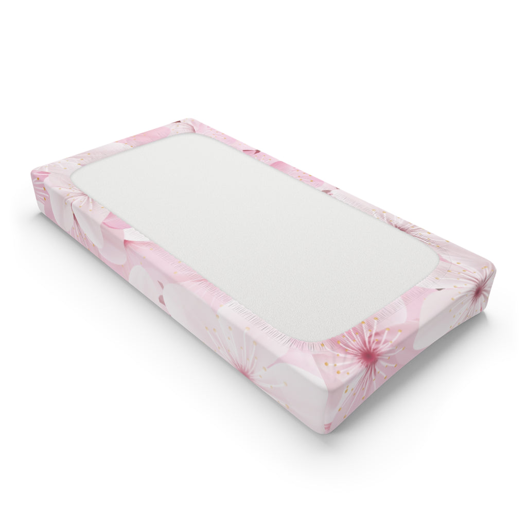 Floral Baby Changing Pad Cover, Soft Nursery Bedding, Perfect for Baby Showers, Floral Design, Infant Essentials, Gender Neutral Décor
