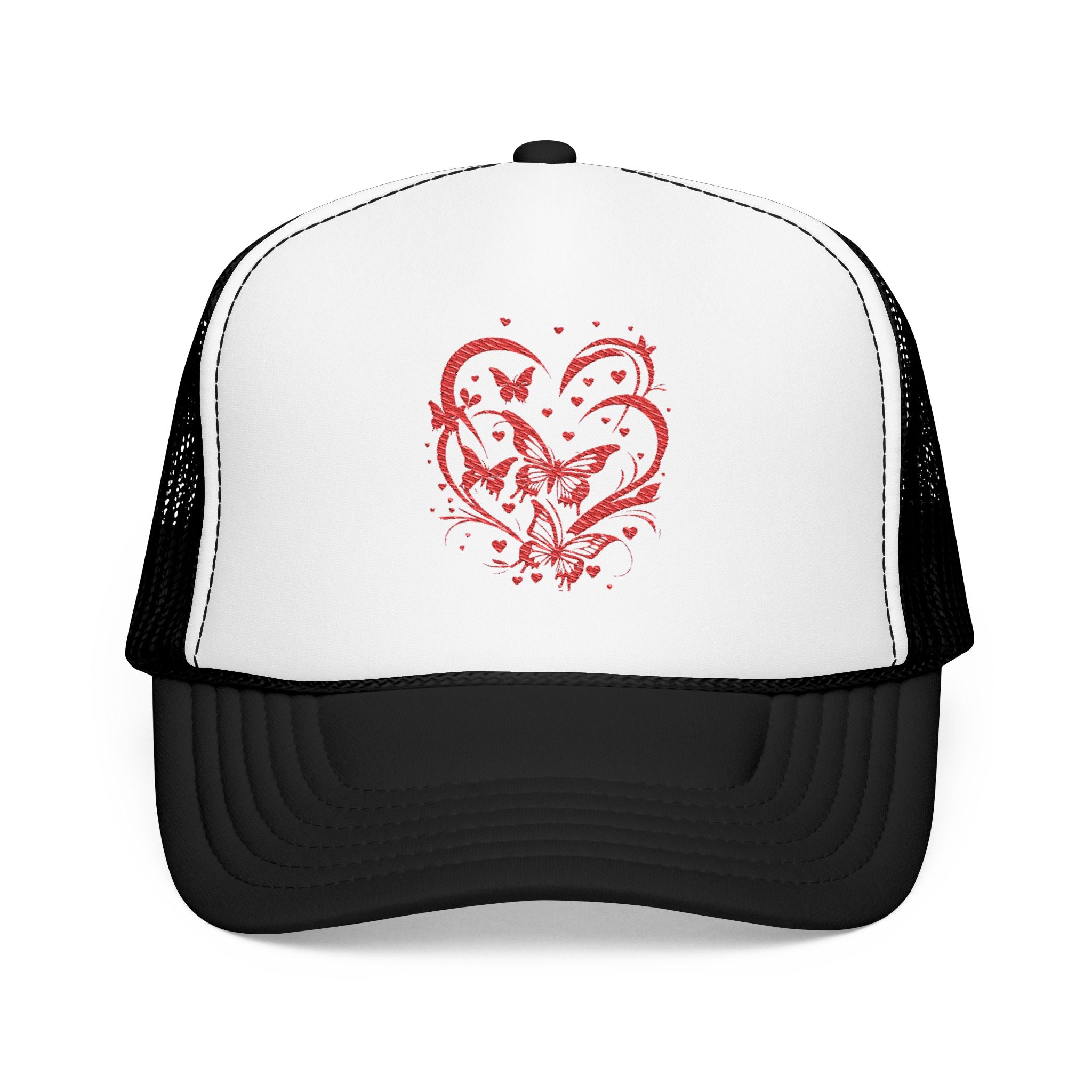 Embroidered Foam Trucker Hat, Trendy Caps, Casual Hat for Summer, Outdoor Activities, Gift for Him/Her, Holiday Essentials