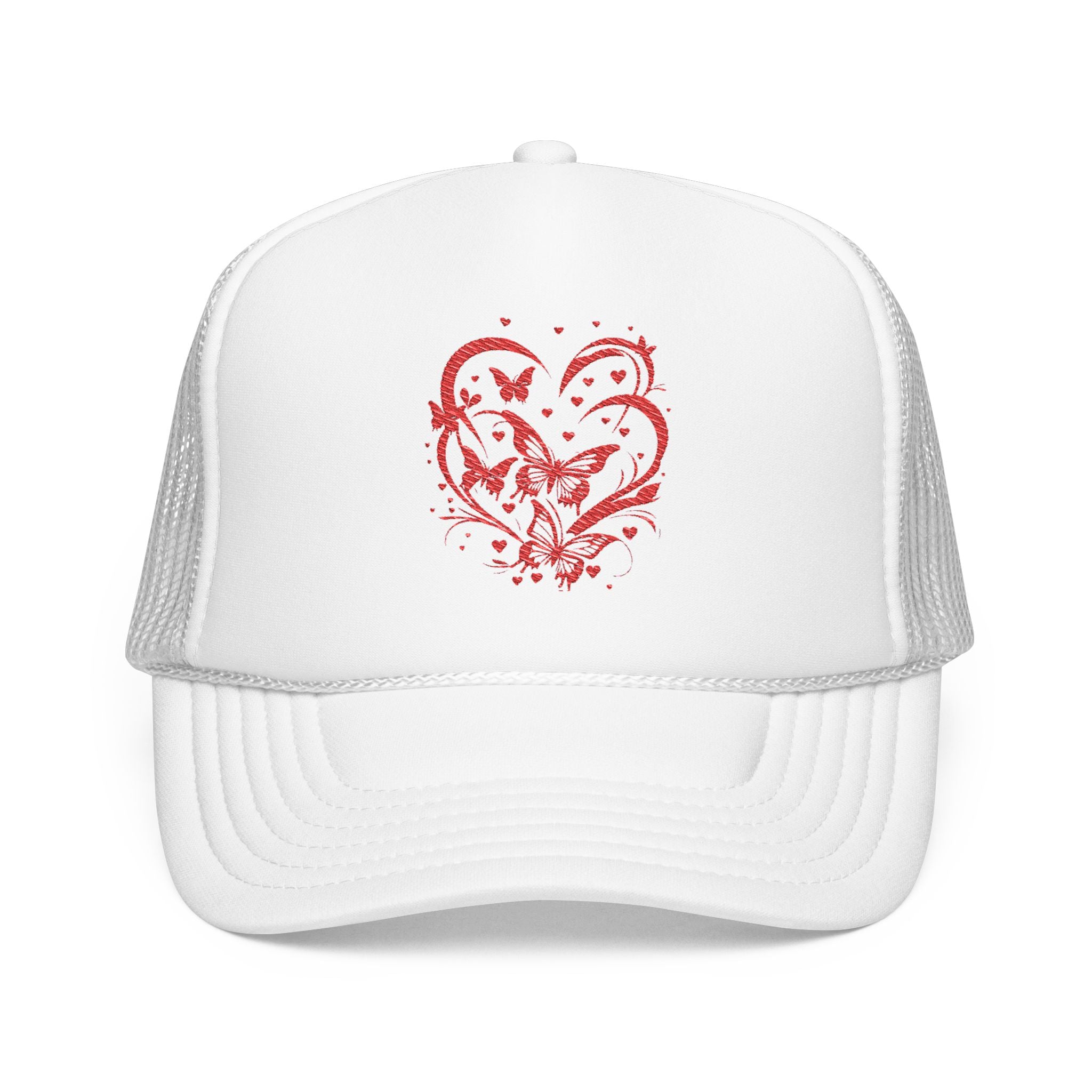 Embroidered Foam Trucker Hat, Trendy Caps, Casual Hat for Summer, Outdoor Activities, Gift for Him/Her, Holiday Essentials