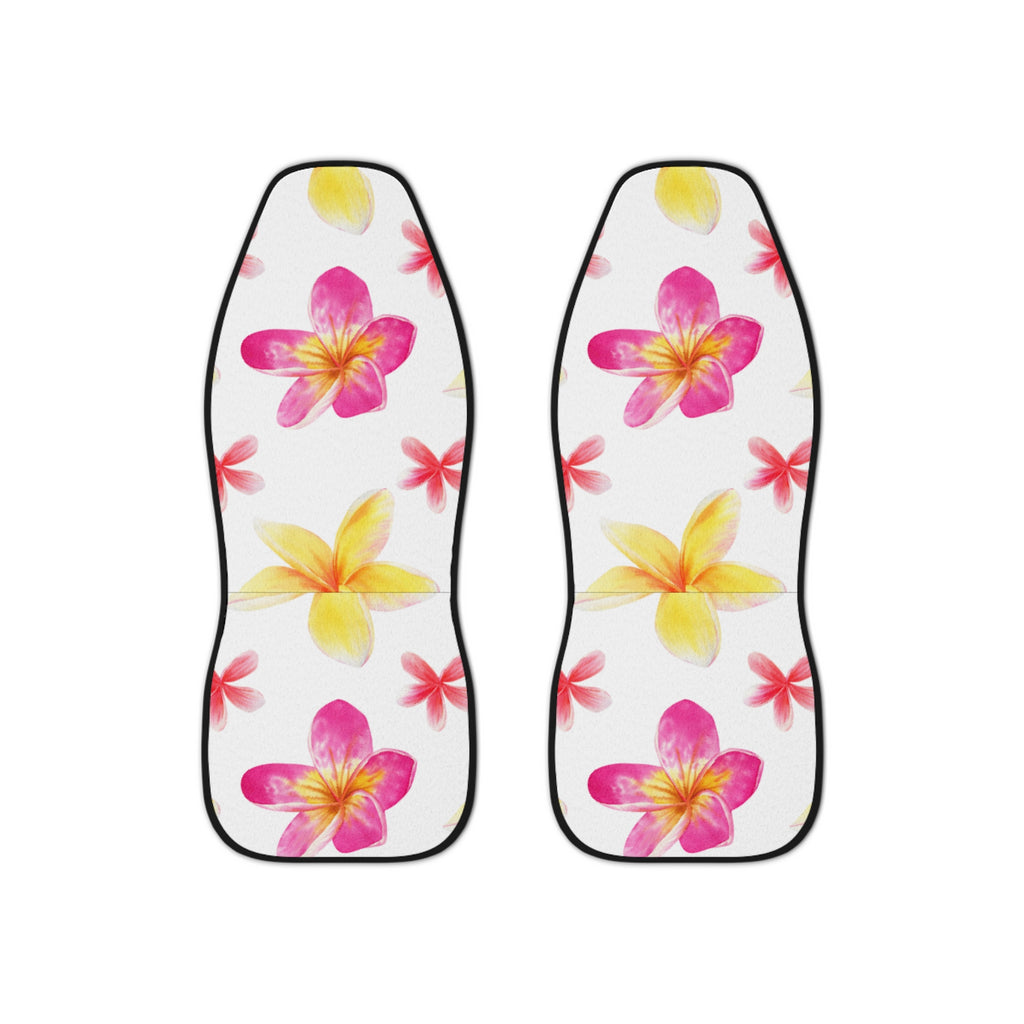 Floral Car Seat Covers, Stylish Auto Accessories, Flower Pattern Seat Protectors, Car Interior Decor, Gift for Flower Lovers