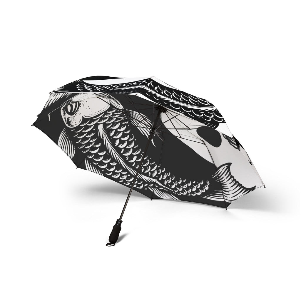 Stylish Koi Fish Umbrella | Waterproof Foldable Parasol for Rainy Days, Travel, Gifting, Outdoor Events, & Home Decor