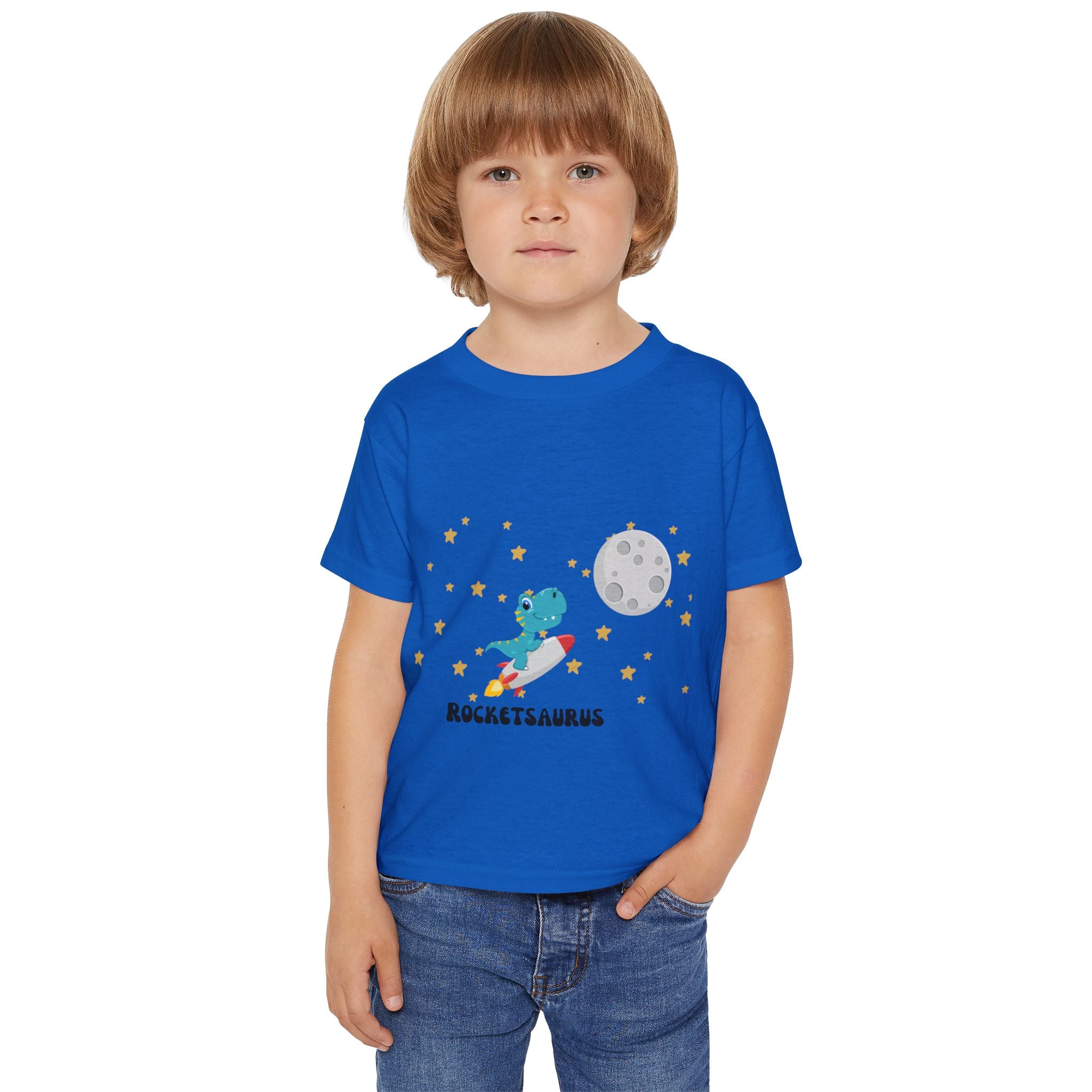 Kids' Space Explorer T-Shirt, Toddler Tee, Rocketsaurus Shirt, Birthday Gift, Fun Playwear, Outer Space Theme