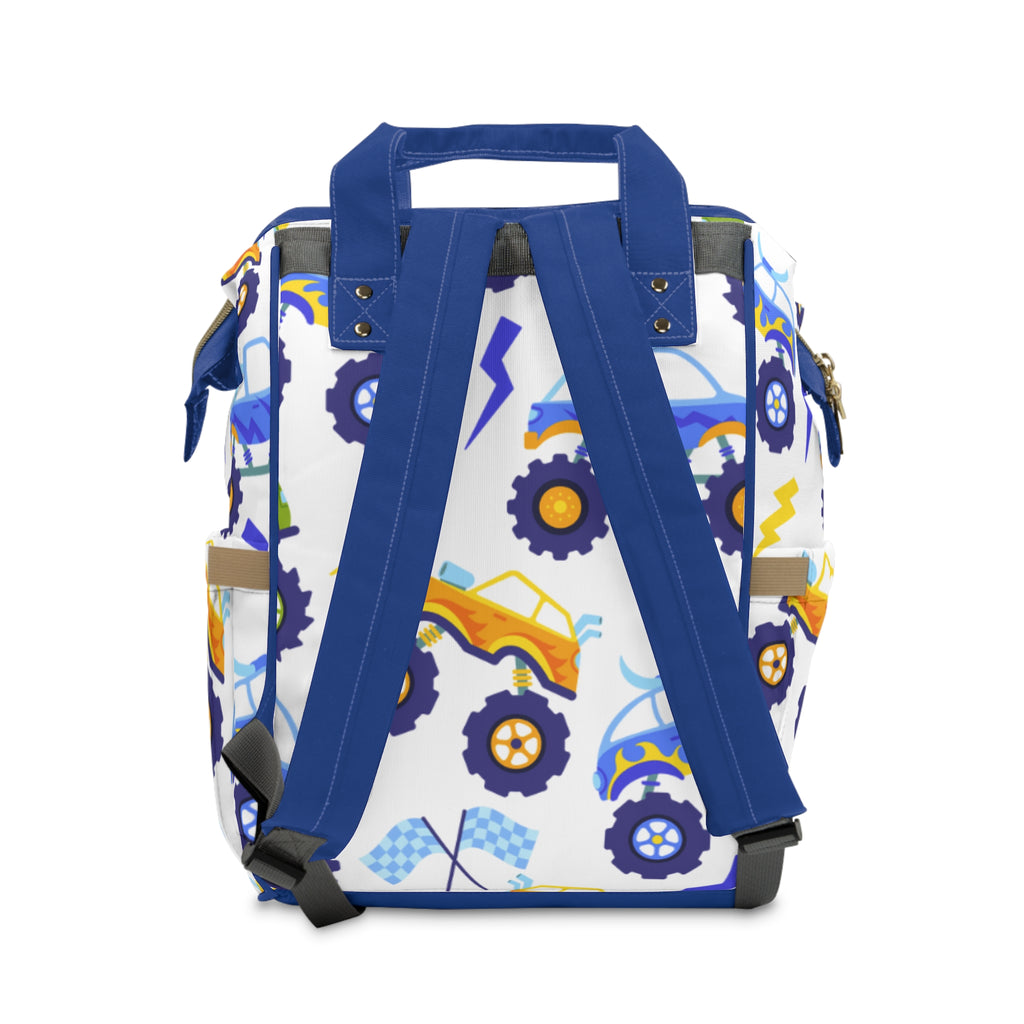 Multifunctional Monster Truck Diaper Backpack - Stylish Baby Bag for On-the-Go Parents, Ideal for Baby Showers, New Moms, Travel, [...]