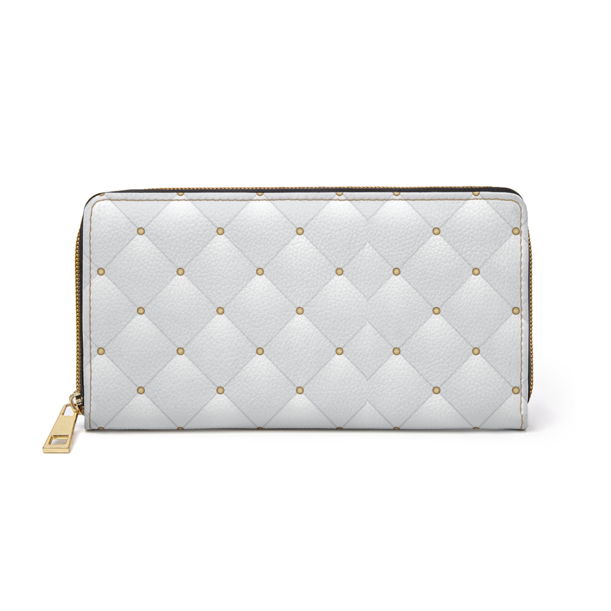Elegant Quilted Zipper Wallet - Chic Accessory for Everyday Use, Travel, Gift for Her, Stylish Organization, Fashion Statement