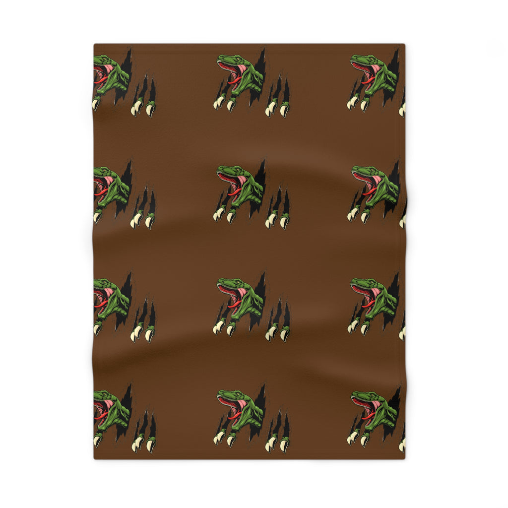 Whimsical Dinosaur Soft Fleece Baby Blanket, Cozy Nursery Decor, Baby Shower Gift, Playtime Essential, Unique Kids Gift