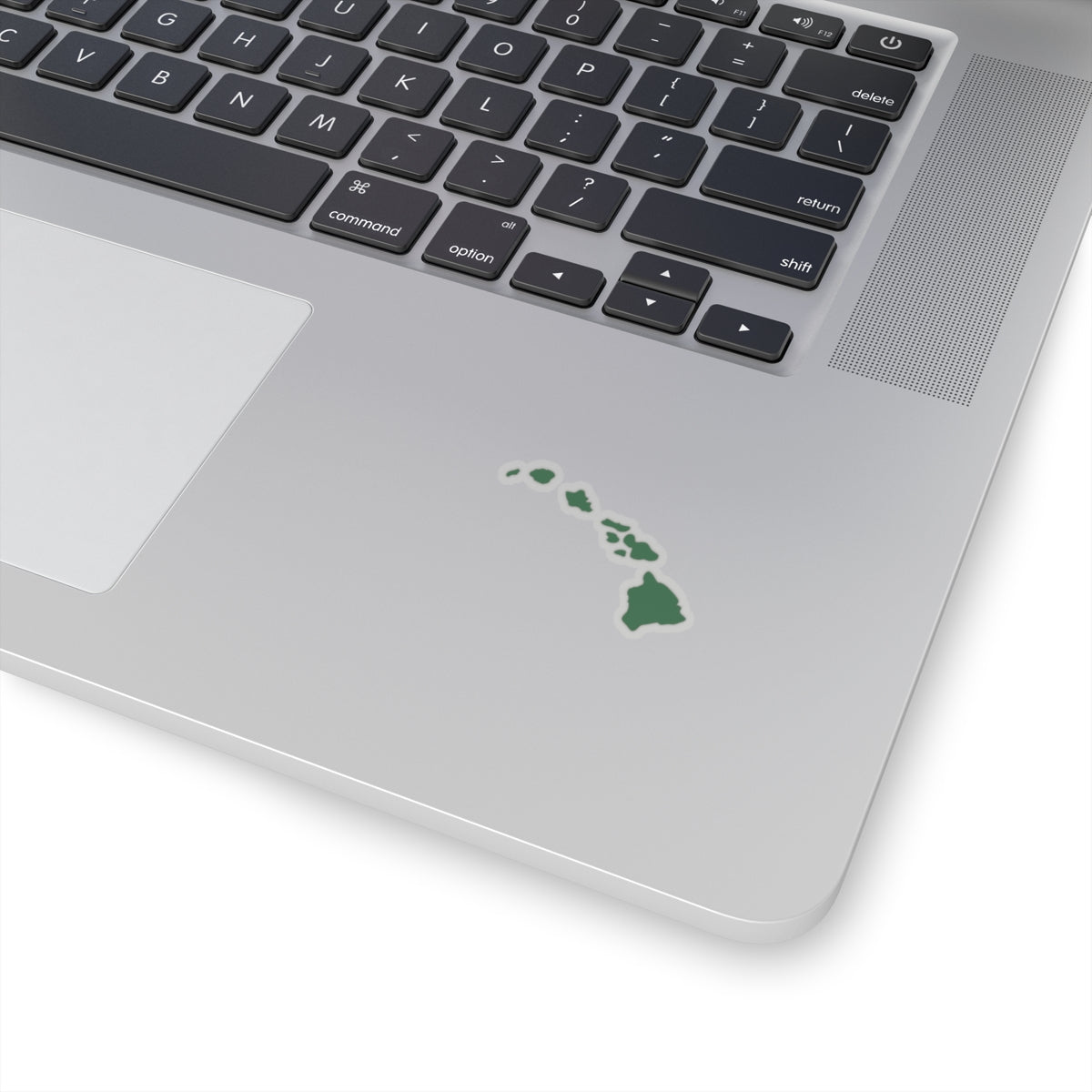 Hawaiian Map Stickers, Kiss-Cut Stickers for Laptops, Travel-themed Decals, Eco-friendly Stationery, Tropical Decor
