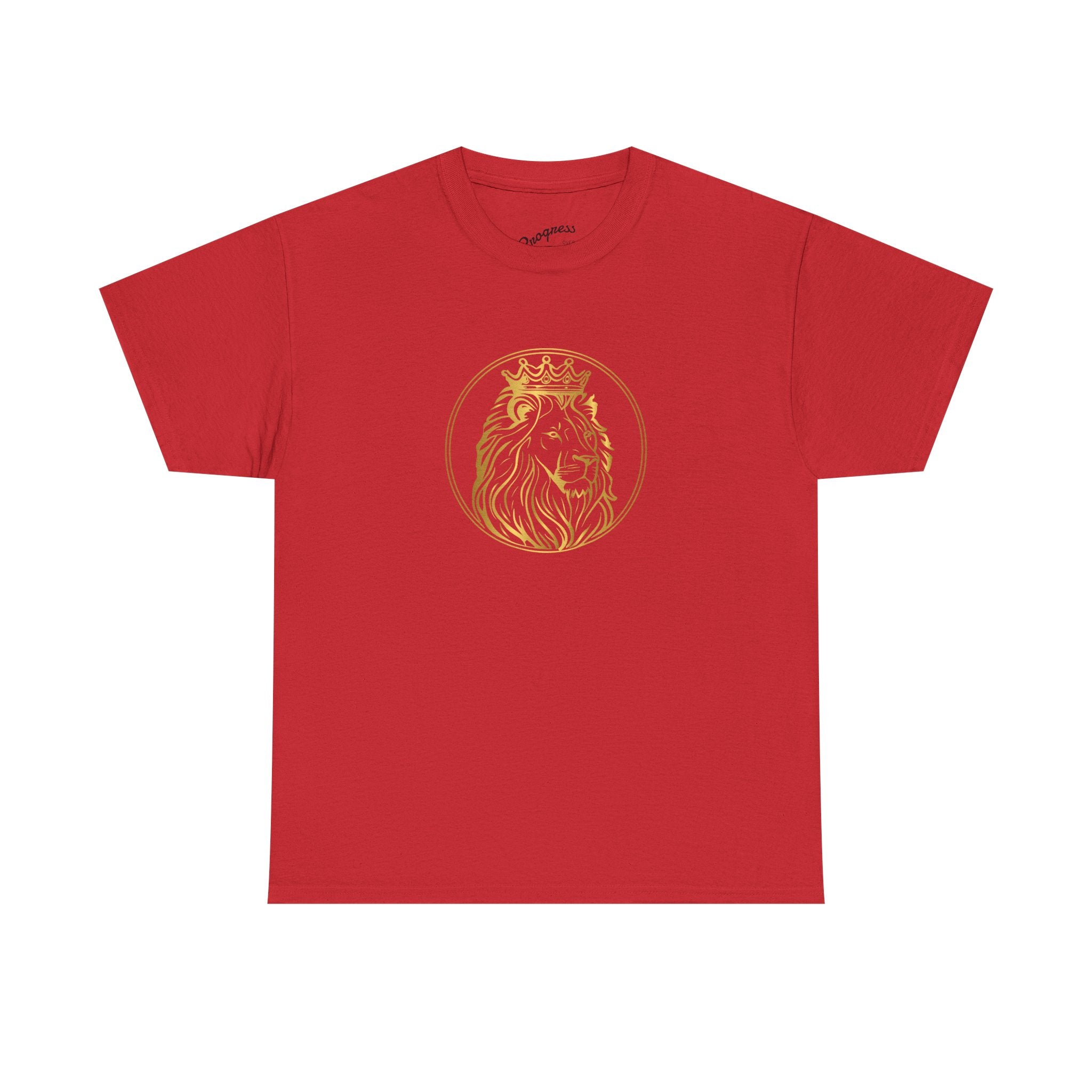 Majestic Lion Unisex Heavy Cotton Tee - Perfect for Animal Lovers, Casual Outings, Gifts, Birthdays, and More