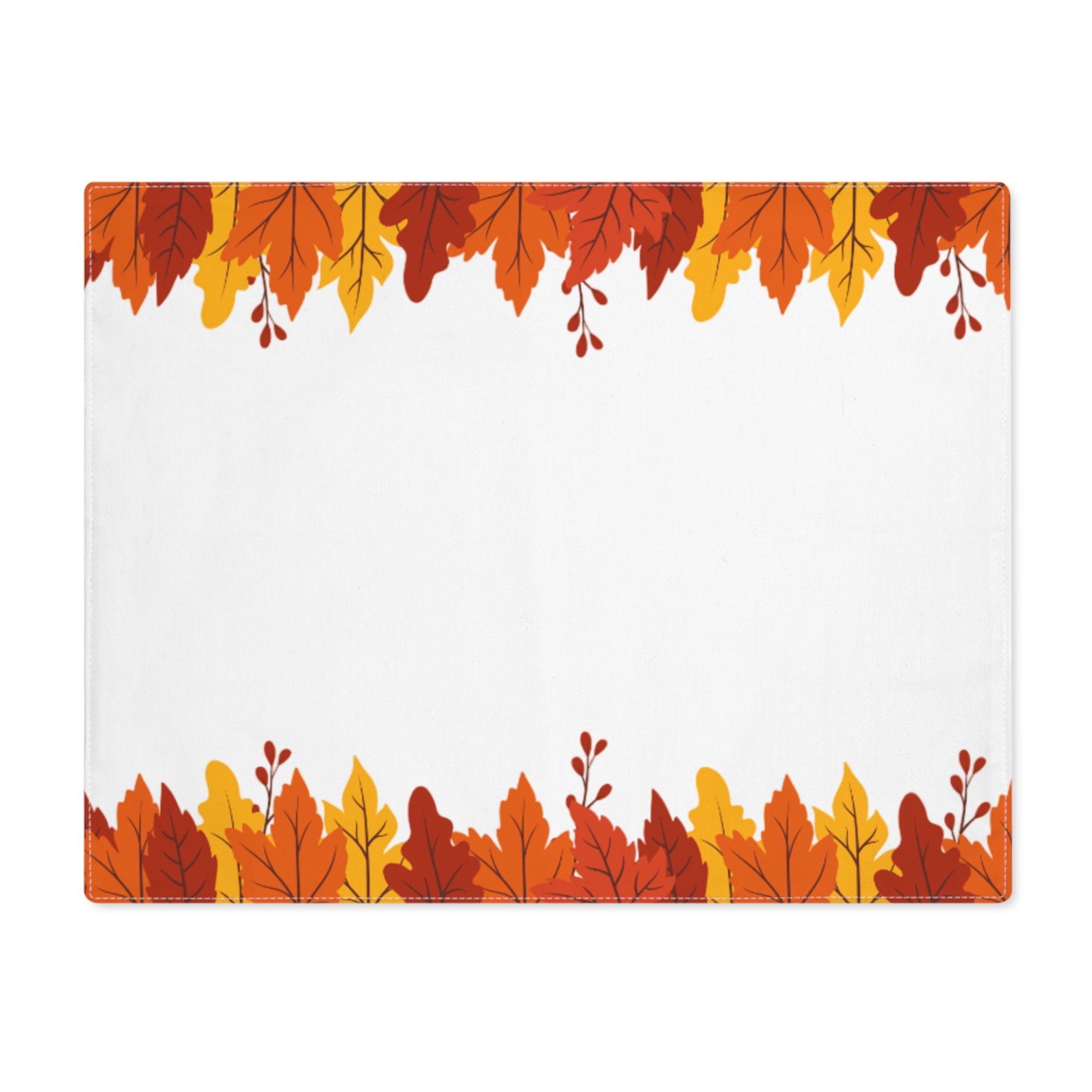 Autumn Leaves Placemat, Fall Table Decor, Thanksgiving Table Setting, Harvest Home Decor, Seasonal Dining Accessory, Thanksgiving Gift