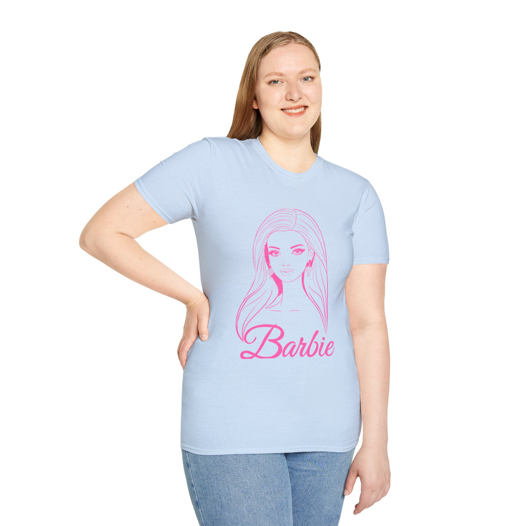 Barbie Inspired Unisex Softstyle T-Shirt | Cute Cartoon Tee for Casual Wear, Birthday Gift, Retro Fashion, Barbie Party, Trendy [...]