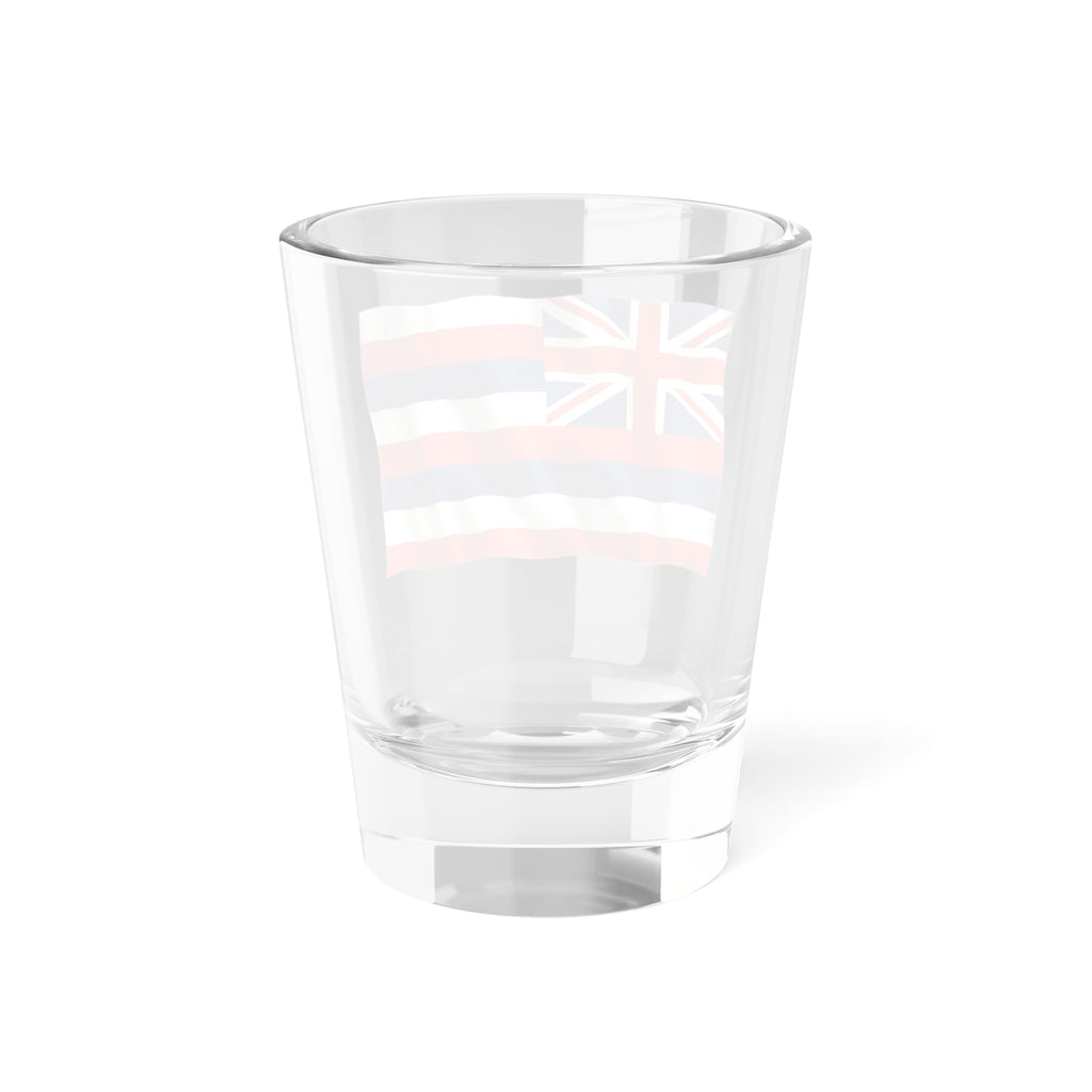 Hawaiian Flag Shot Glass | Travel Souvenir, Barware for Parties, Cocktail Lover Gift, Collectible Drinkware, Patriotic Keepsake