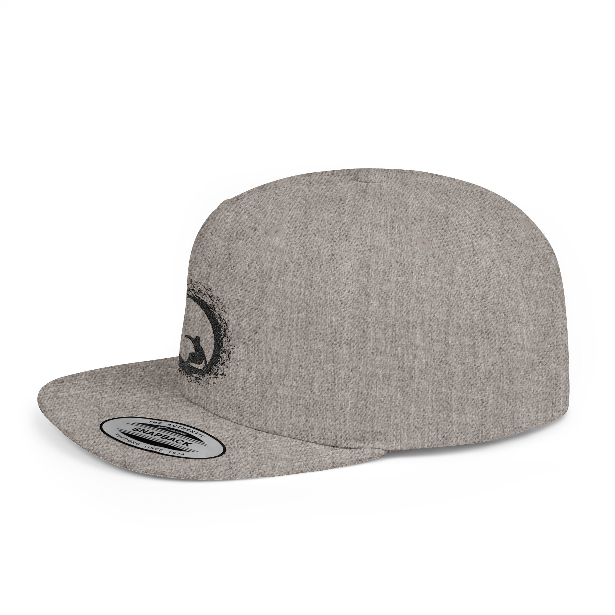 Surfing Flat Bill Snapback Hat, Beachwear Gift, Trendy Hats for Summer, Cool Men's Accessories, Outdoor Adventure Gear