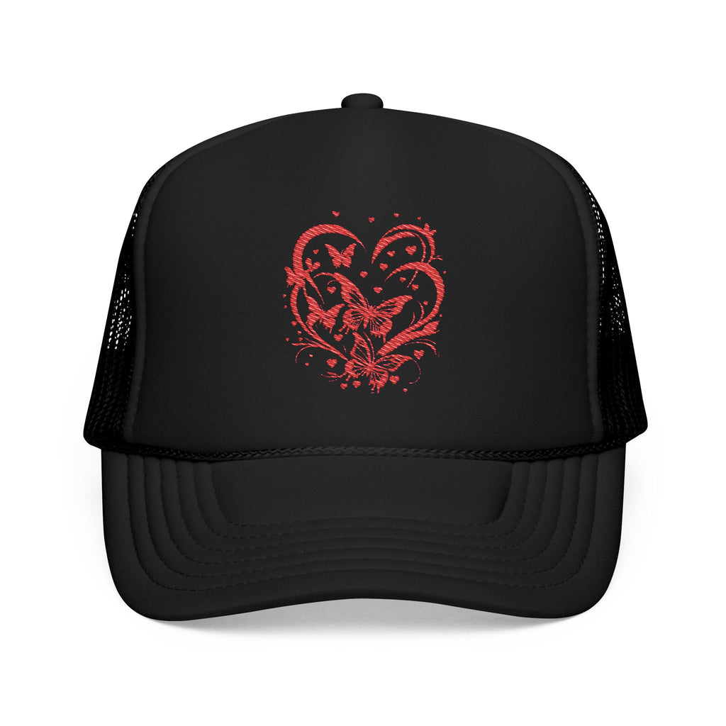Embroidered Foam Trucker Hat, Trendy Caps, Casual Hat for Summer, Outdoor Activities, Gift for Him/Her, Holiday Essentials