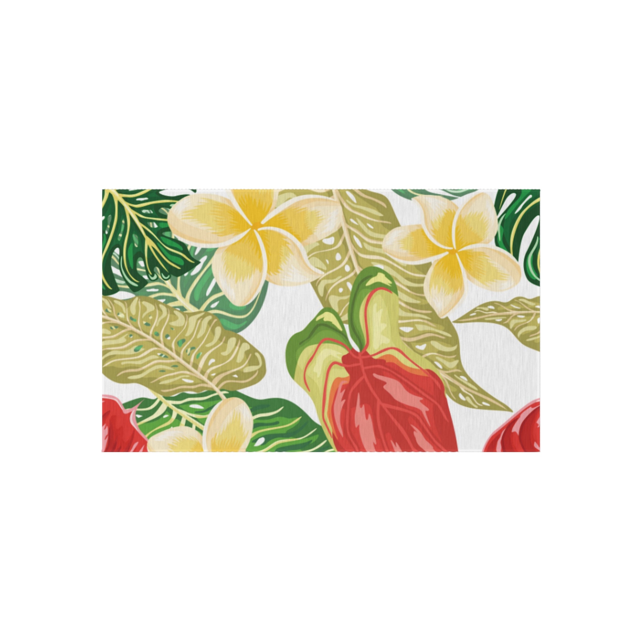 Tropical Outdoor Rug - Perfect for Patios, Decks, and Poolside Decor, Floral Mat for Summer Gatherings, Beach-Themed Home Decor, Ideal [...]