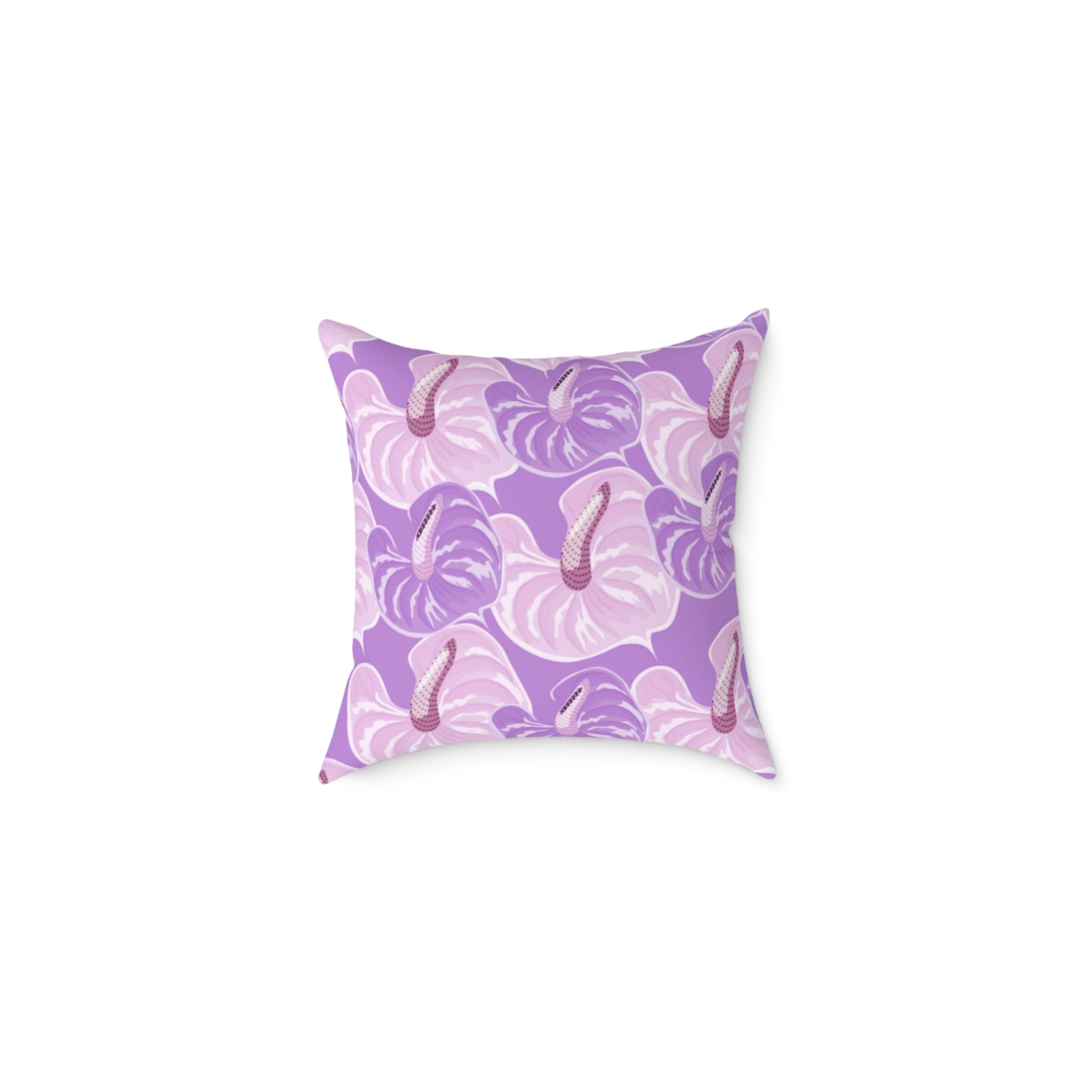 Vibrant Floral Square Pillow, Cozy Home Decor Cushion, Gift for Her, Living Room Accent, Boho Style Pillow