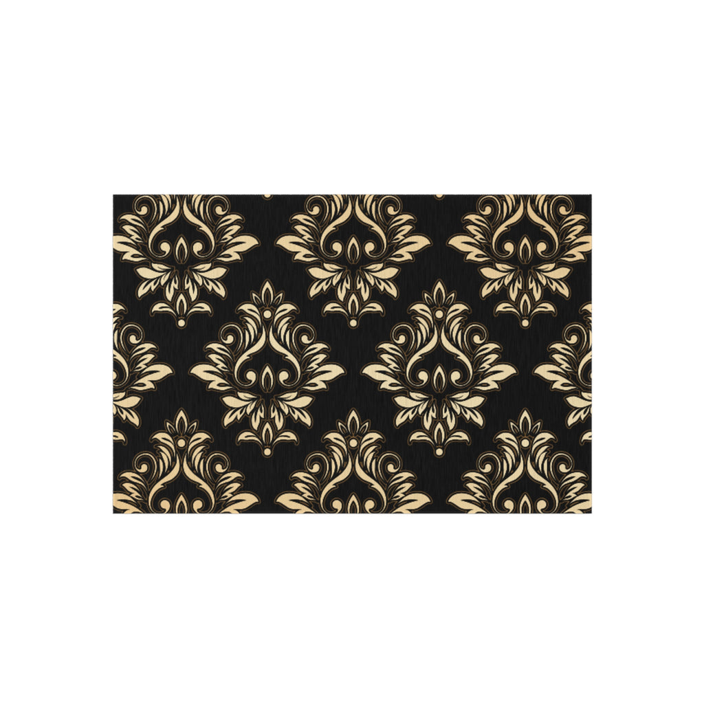Stylish Outdoor Rug for Patios, Modern Decor, Home and Garden, Table Setting, Outdoor Living, Perfect for BBQs