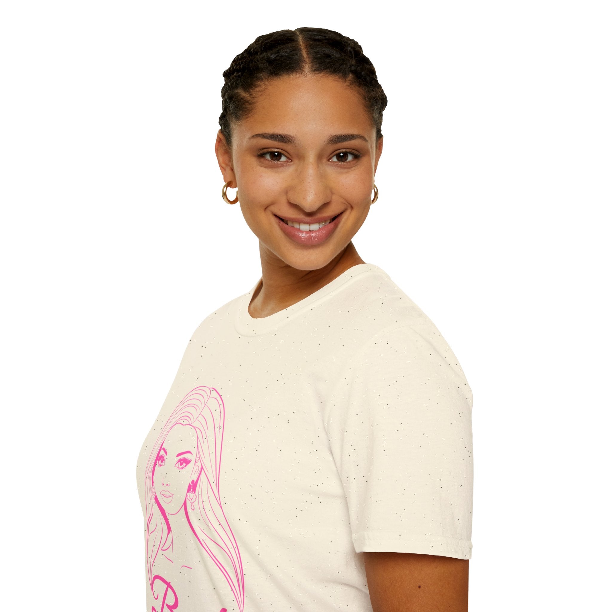 Barbie Inspired Unisex Softstyle T-Shirt | Cute Cartoon Tee for Casual Wear, Birthday Gift, Retro Fashion, Barbie Party, Trendy [...]