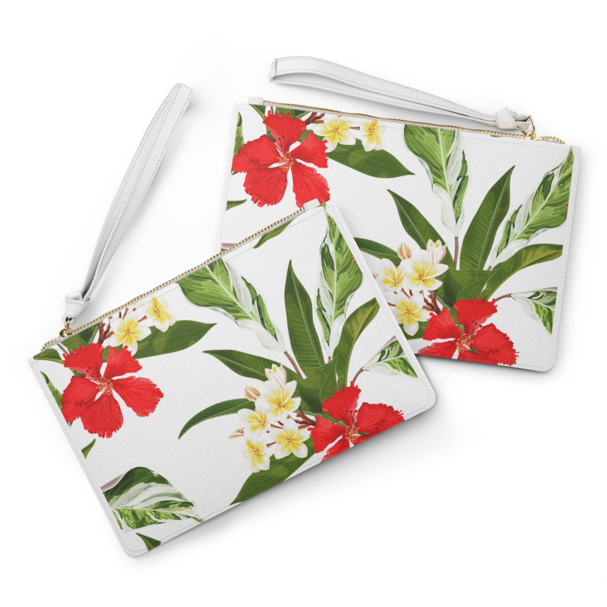 Tropical Floral Clutch Bag for Stylish Outings, Perfect Gift for Women, Summer Accessories, Date Nights, Travel Essentials