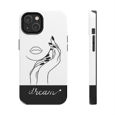 Stylish Dream Phone Case, Tough iPhone Cases, Trendy Smartphone Protectors, Unique Phone Covers, Artful Mobile Accessories
