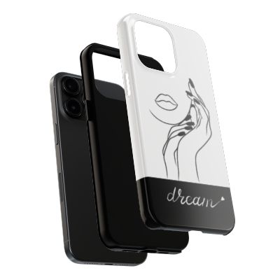 Stylish Dream Phone Case, Tough iPhone Cases, Trendy Smartphone Protectors, Unique Phone Covers, Artful Mobile Accessories
