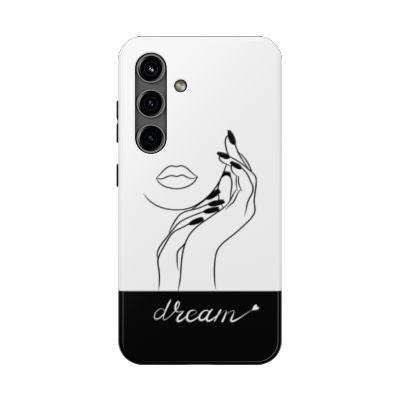 Stylish Dream Phone Case, Tough iPhone Cases, Trendy Smartphone Protectors, Unique Phone Covers, Artful Mobile Accessories