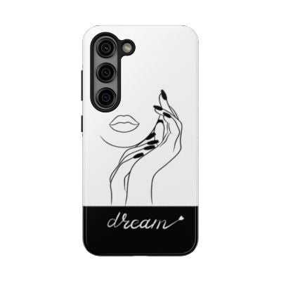 Stylish Dream Phone Case, Tough iPhone Cases, Trendy Smartphone Protectors, Unique Phone Covers, Artful Mobile Accessories